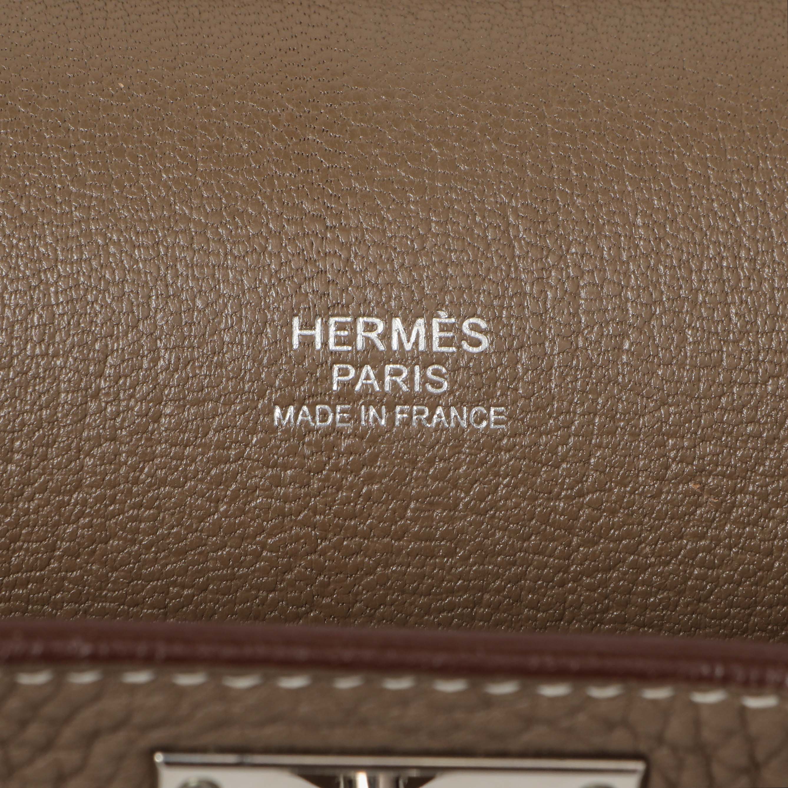 Hermes Etoupe Taurillon Clemence Jypsiere 31 - Image 10