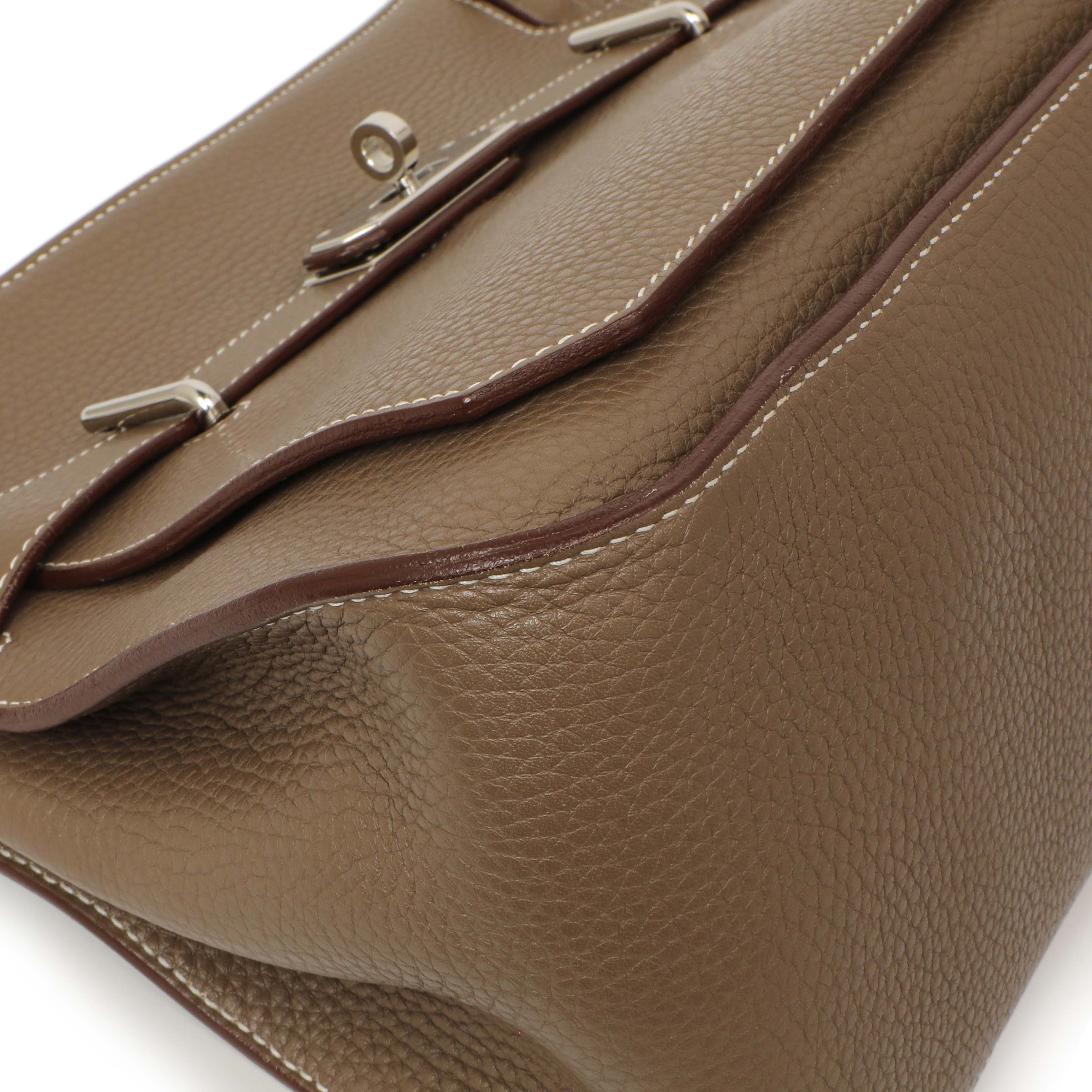 Hermes Etoupe Taurillon Clemence Jypsiere 31 - Image 4