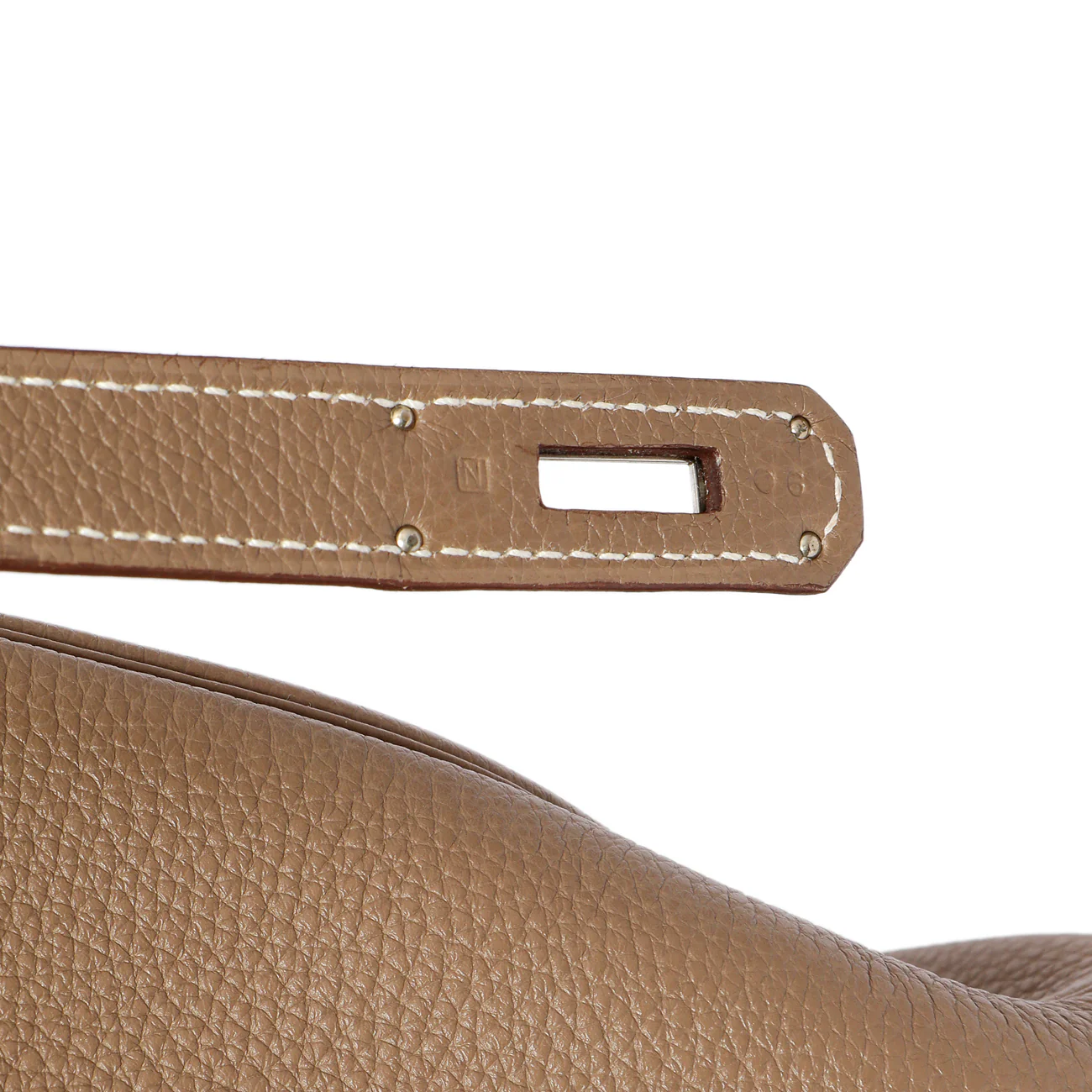 Hermes Etoupe Togo Kelly Retourne 35 - Image 10