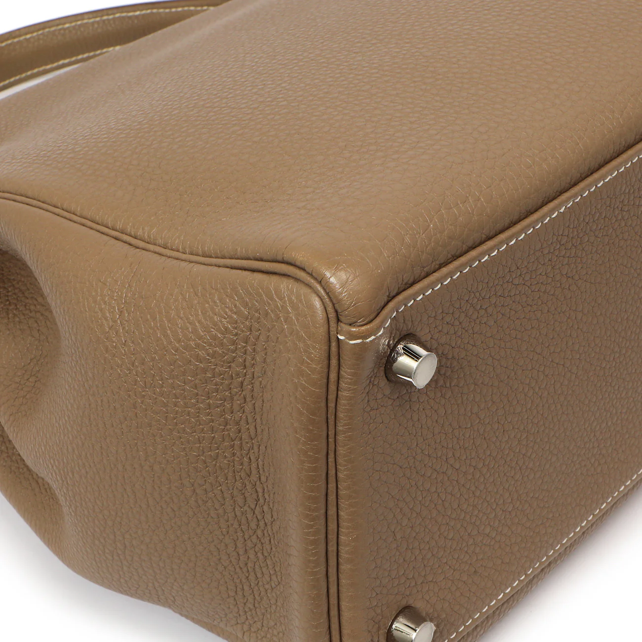 Hermes Etoupe Togo Kelly Retourne 35 - Image 6