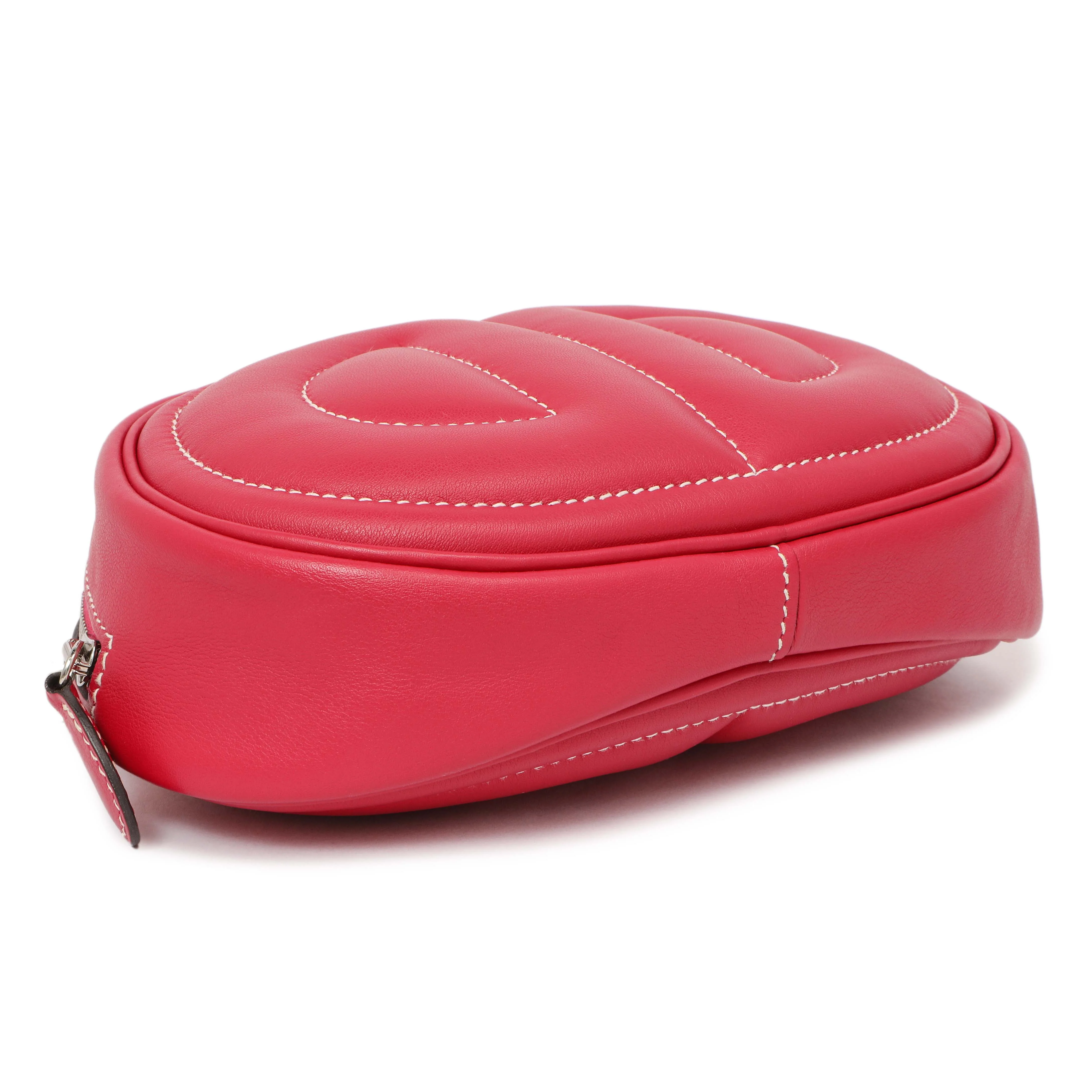 Hermes Framboise/Sesame Swift In-The-Loop Belt Bag - Image 3