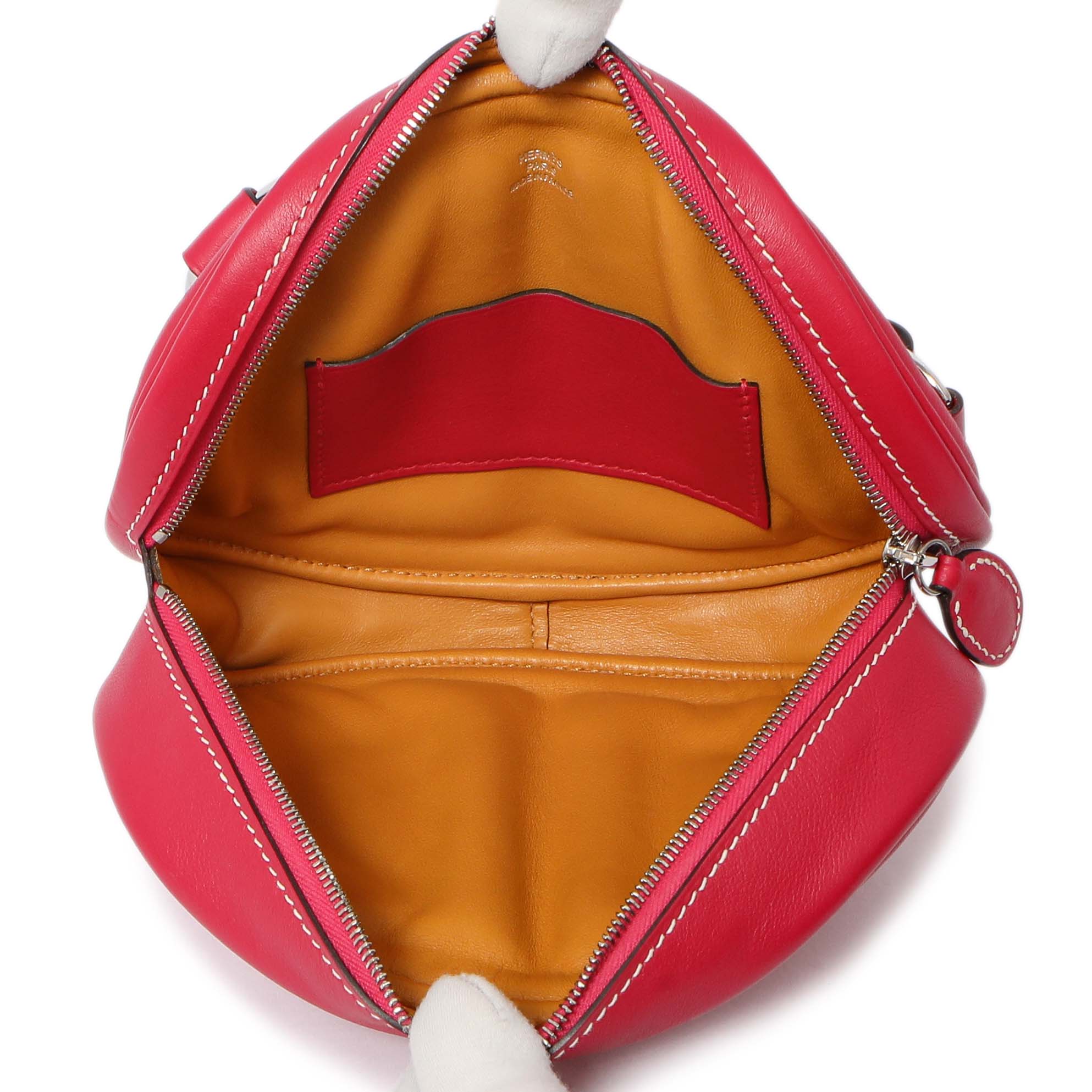 Hermes Framboise/Sesame Swift In-The-Loop Belt Bag - Image 4