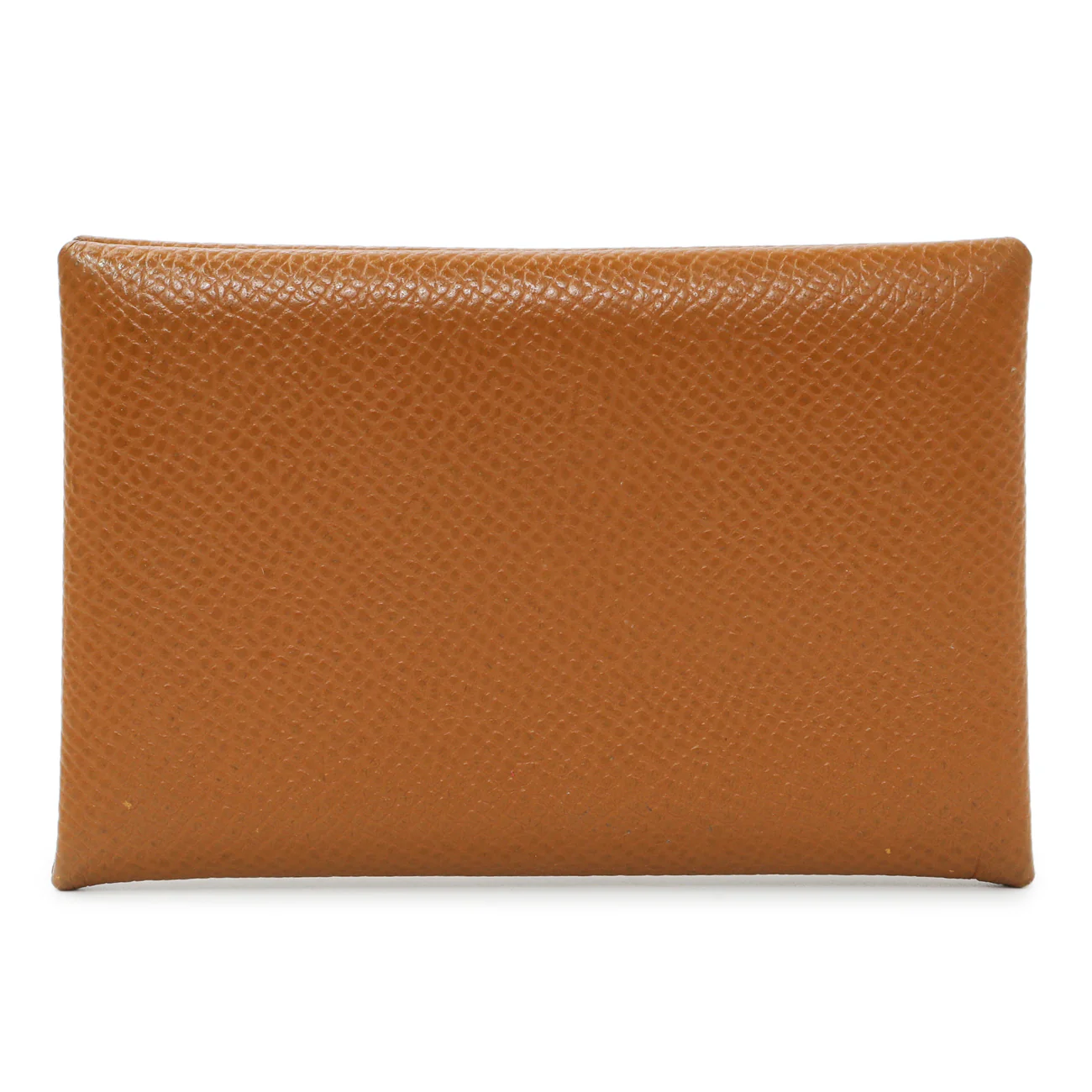Hermes Gold Epsom Calvi Card Case