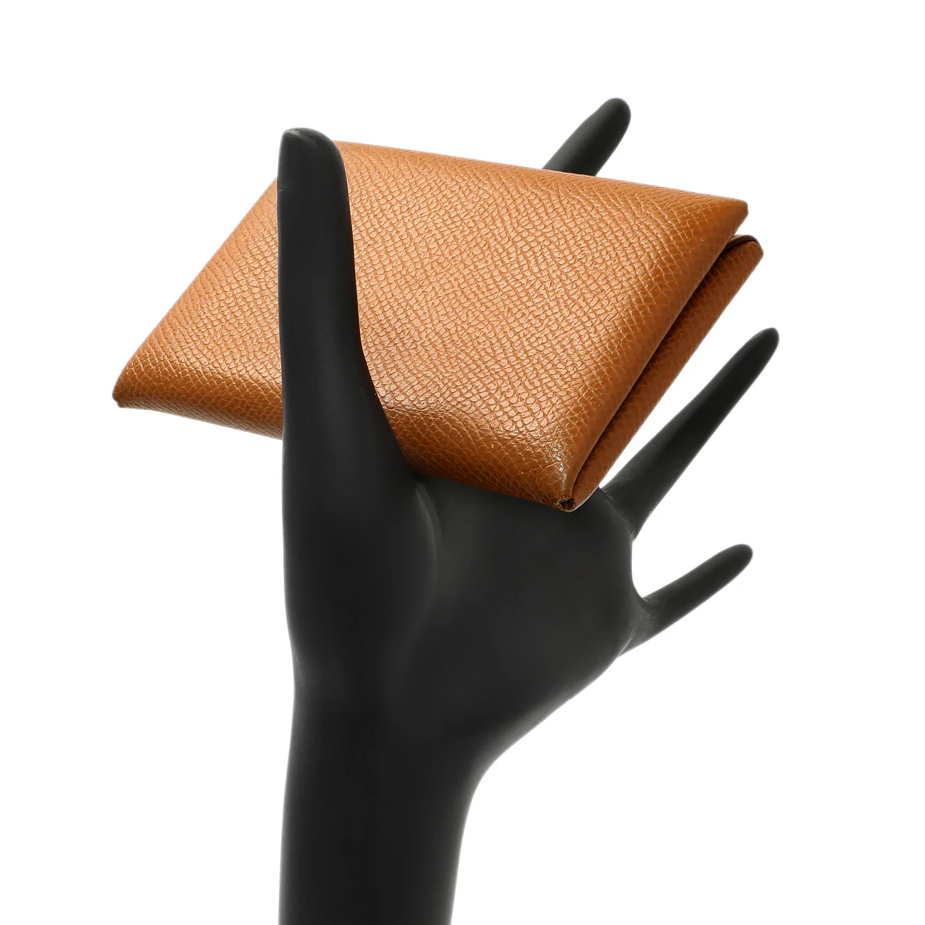 Hermes Gold Epsom Calvi Card Case - Image 11