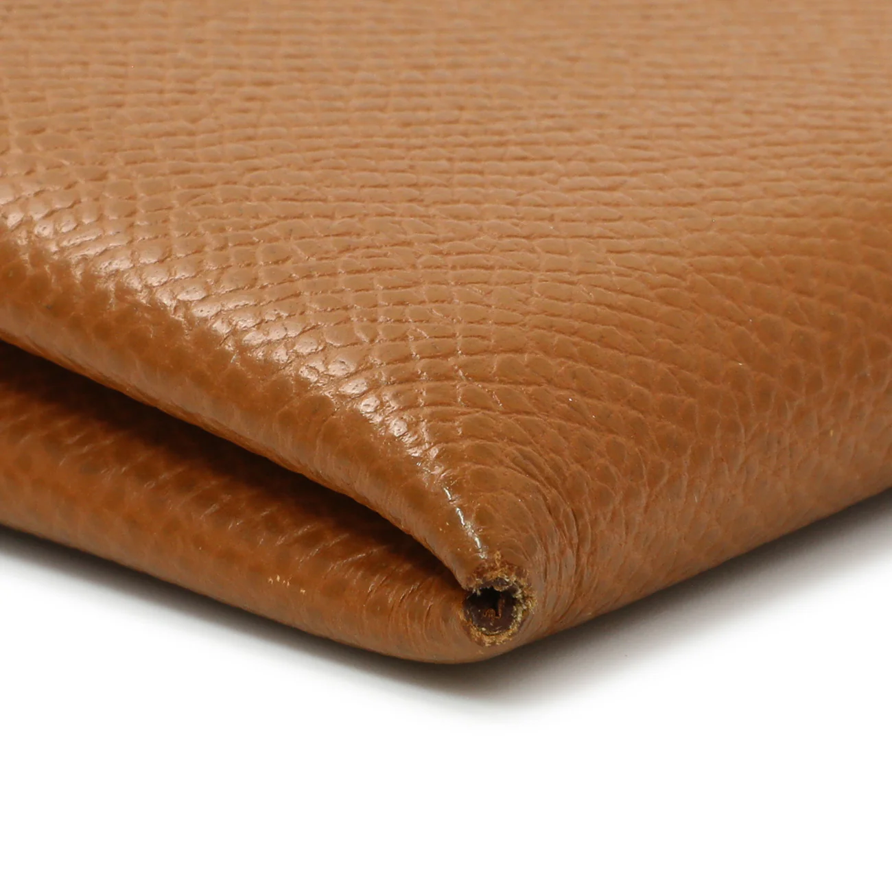 Hermes Gold Epsom Calvi Card Case - Image 4