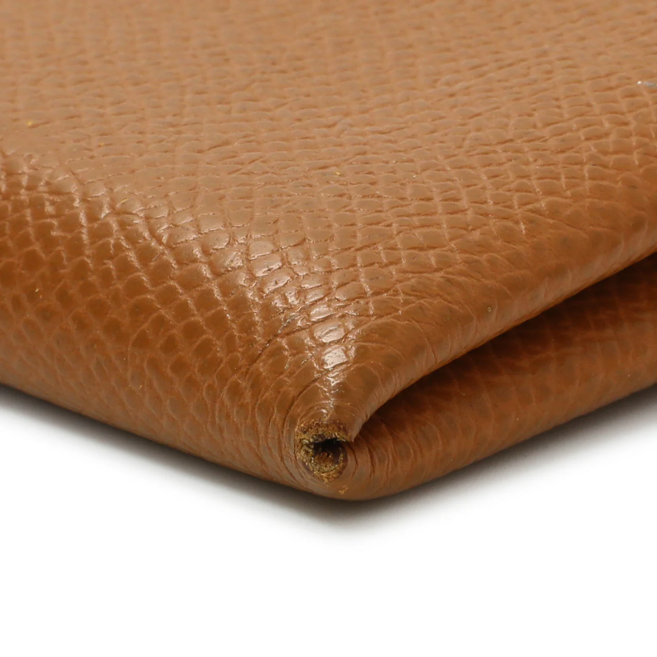 Hermes Gold Epsom Calvi Card Case - Image 5