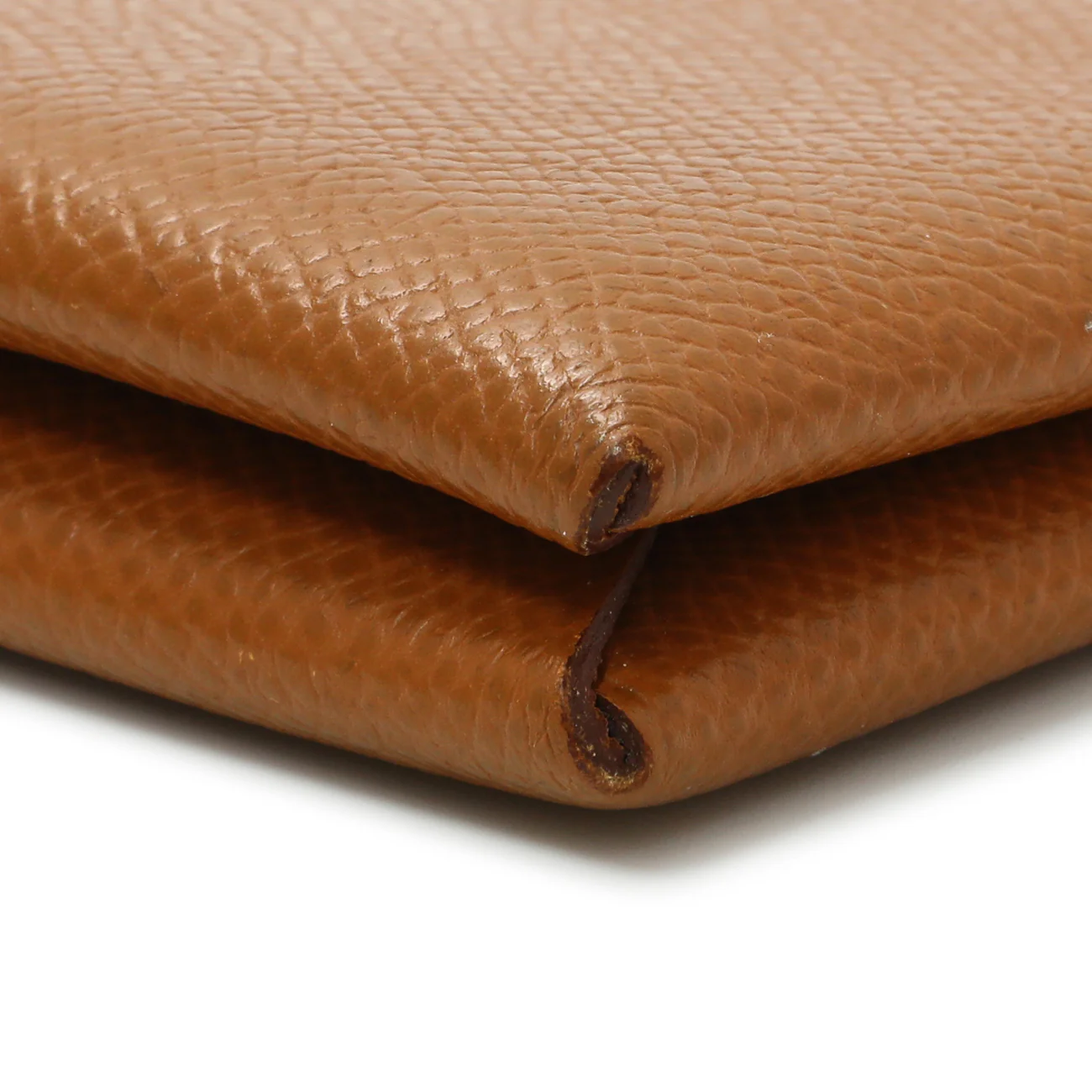 Hermes Gold Epsom Calvi Card Case - Image 7