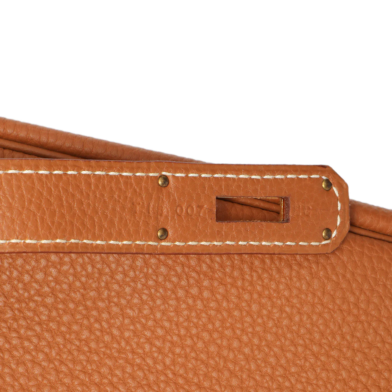 Hermes Gold Togo Kelly Retourne 32 - Image 6
