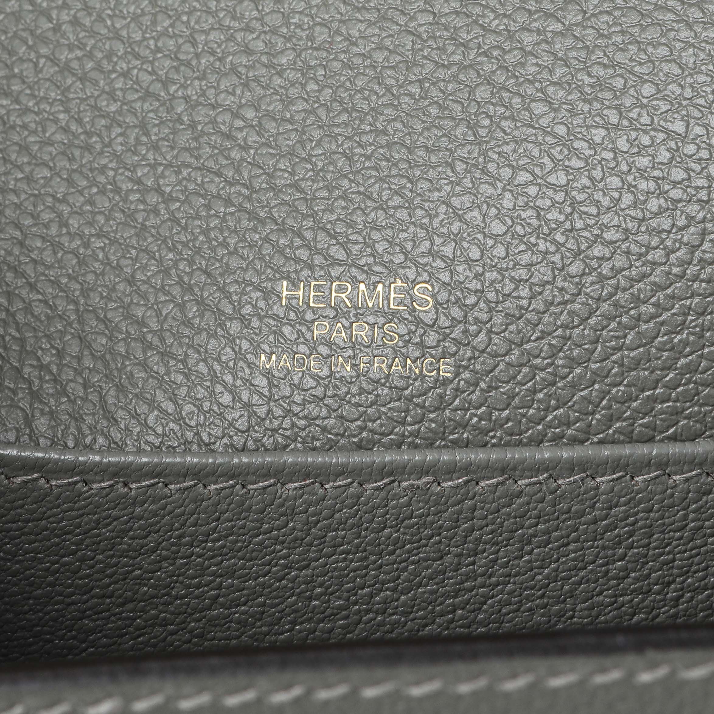 Hermes Gris Meyer Evercolor Mini Roulis 18 - Image 5