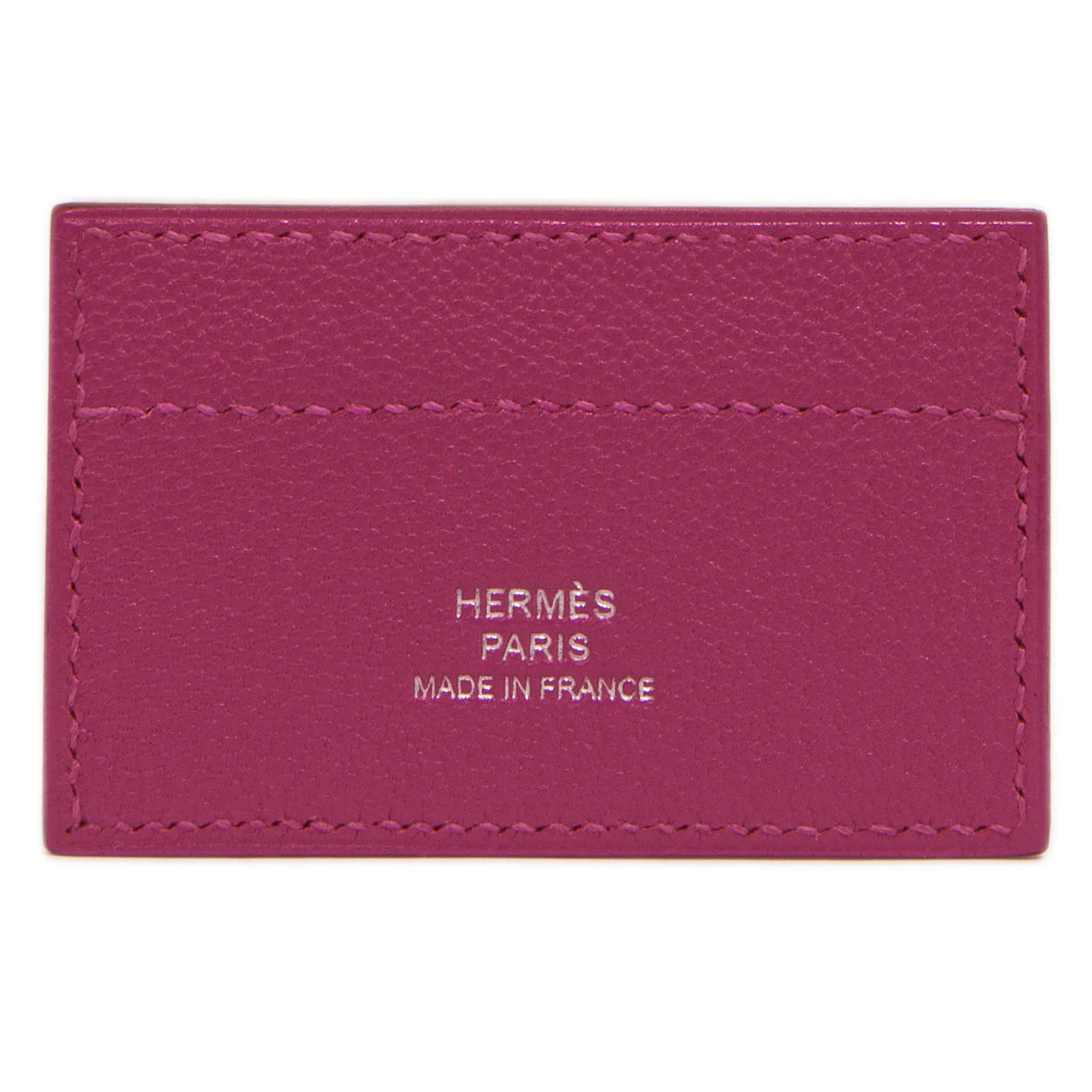 Hermes Magnolia Chevre Mysore Cinhetic Mini Wallet - Image 11