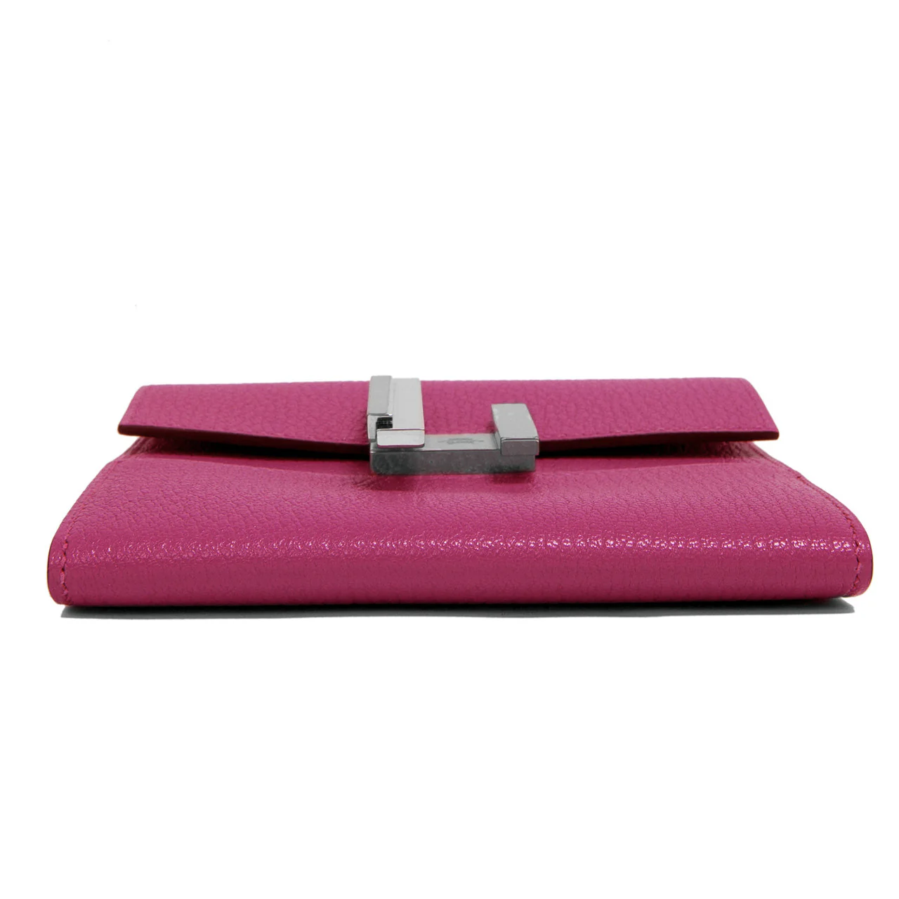 Hermes Magnolia Chevre Mysore Cinhetic Mini Wallet - Image 4