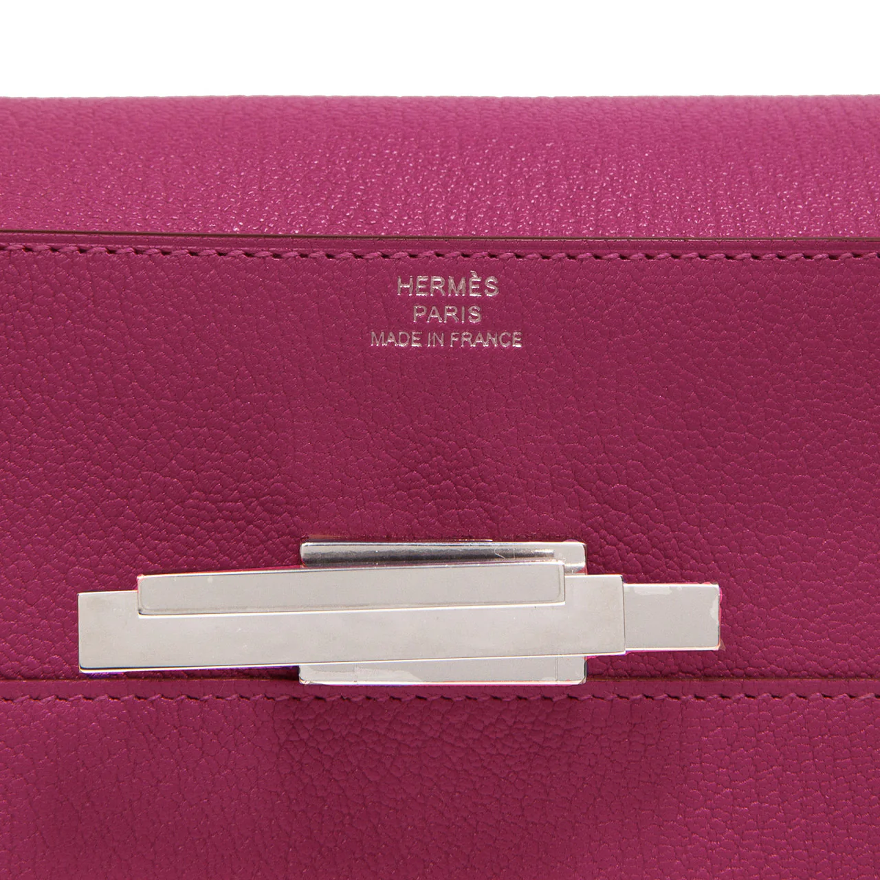 Hermes Magnolia Chevre Mysore Cinhetic Mini Wallet - Image 8