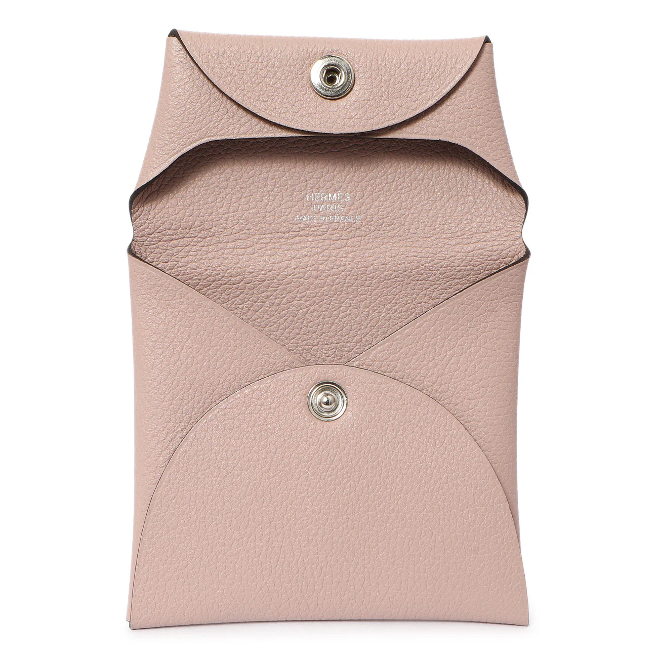Hermes Mauve Evercolor Bastia Coin Purse - Image 4