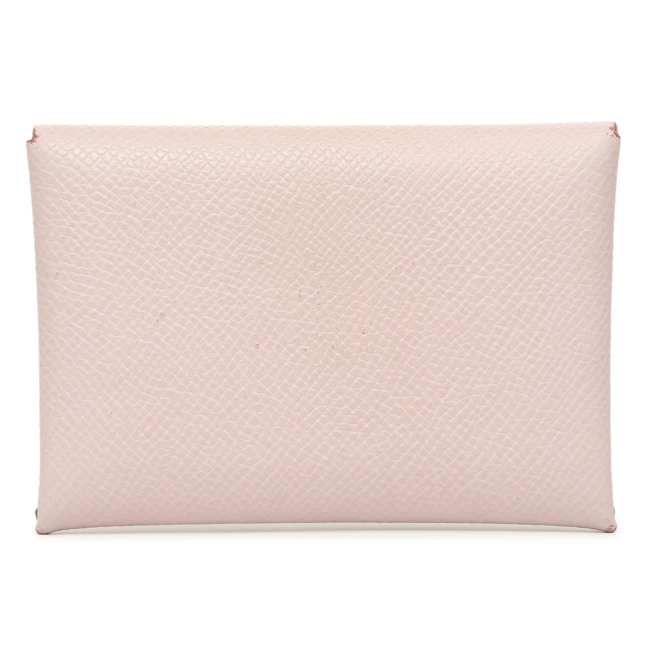 Hermes Mauve Pale Epsom Calvi Duo Card Case