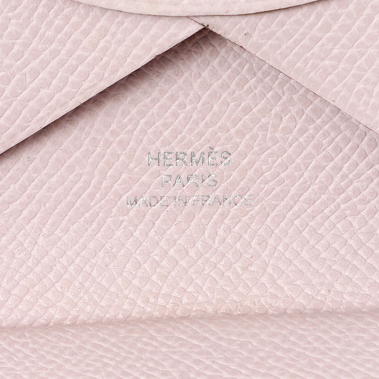 Hermes Mauve Pale Epsom Calvi Duo Card Case - Image 5