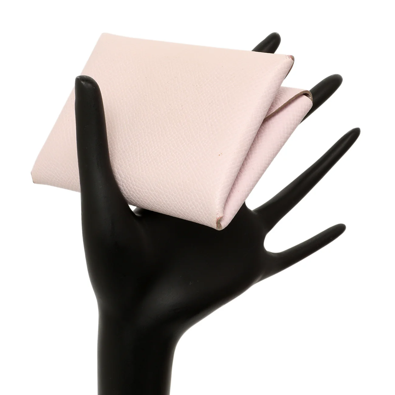 Hermes Mauve Pale Epsom Calvi Duo Card Case - Image 7