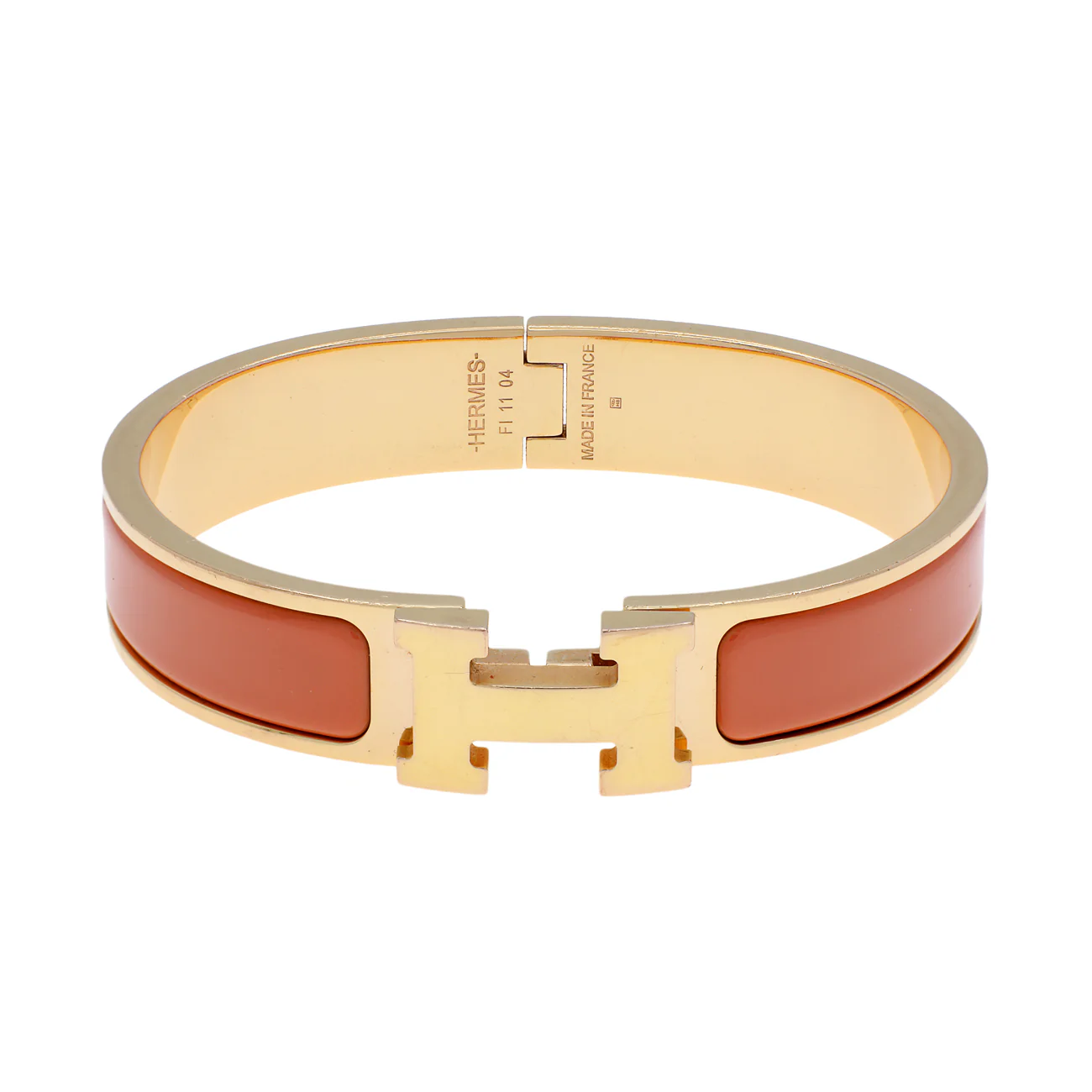 Hermes Narrow Clic H Bracelet