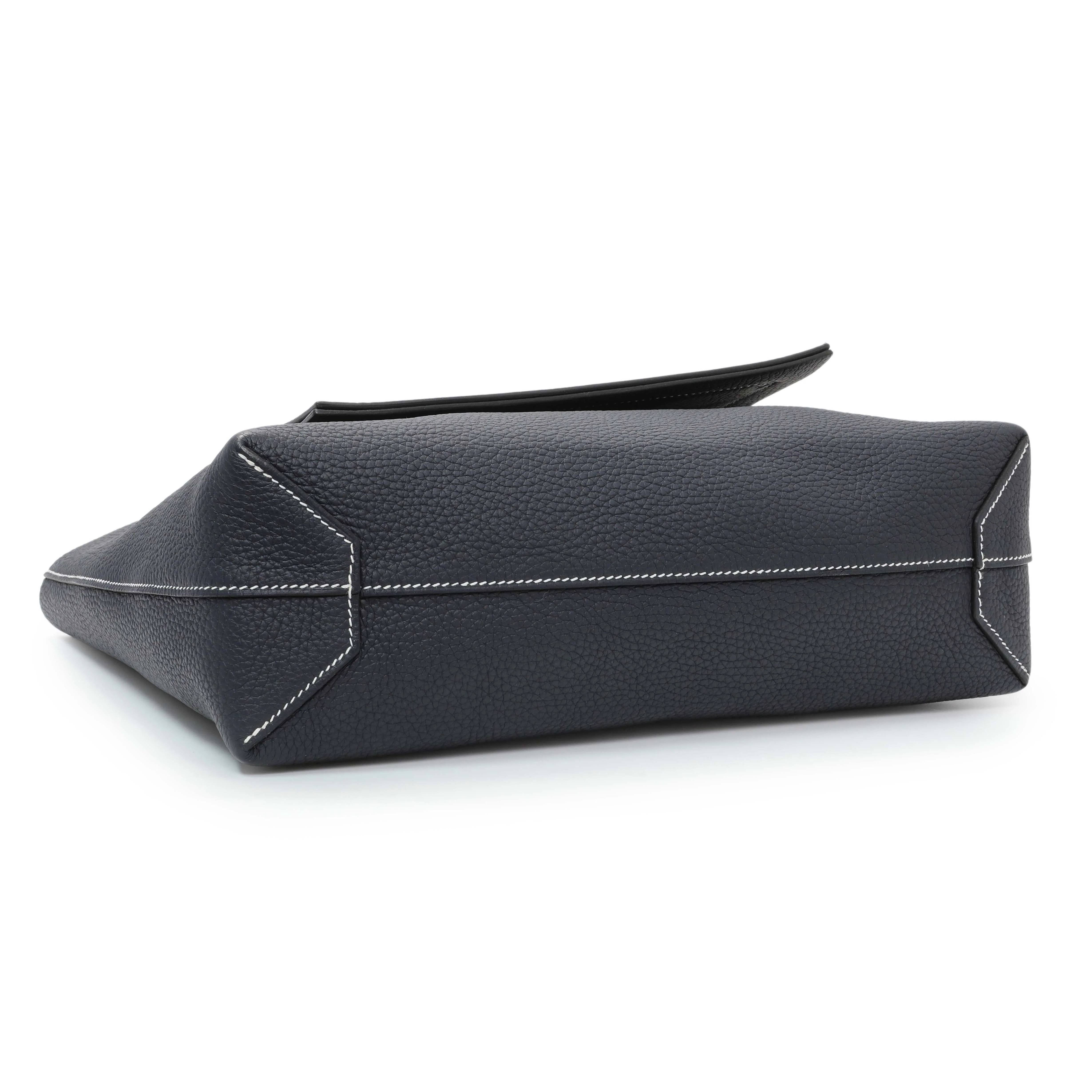 Hermes Navy Clemence Cabasellier 31 - Image 3