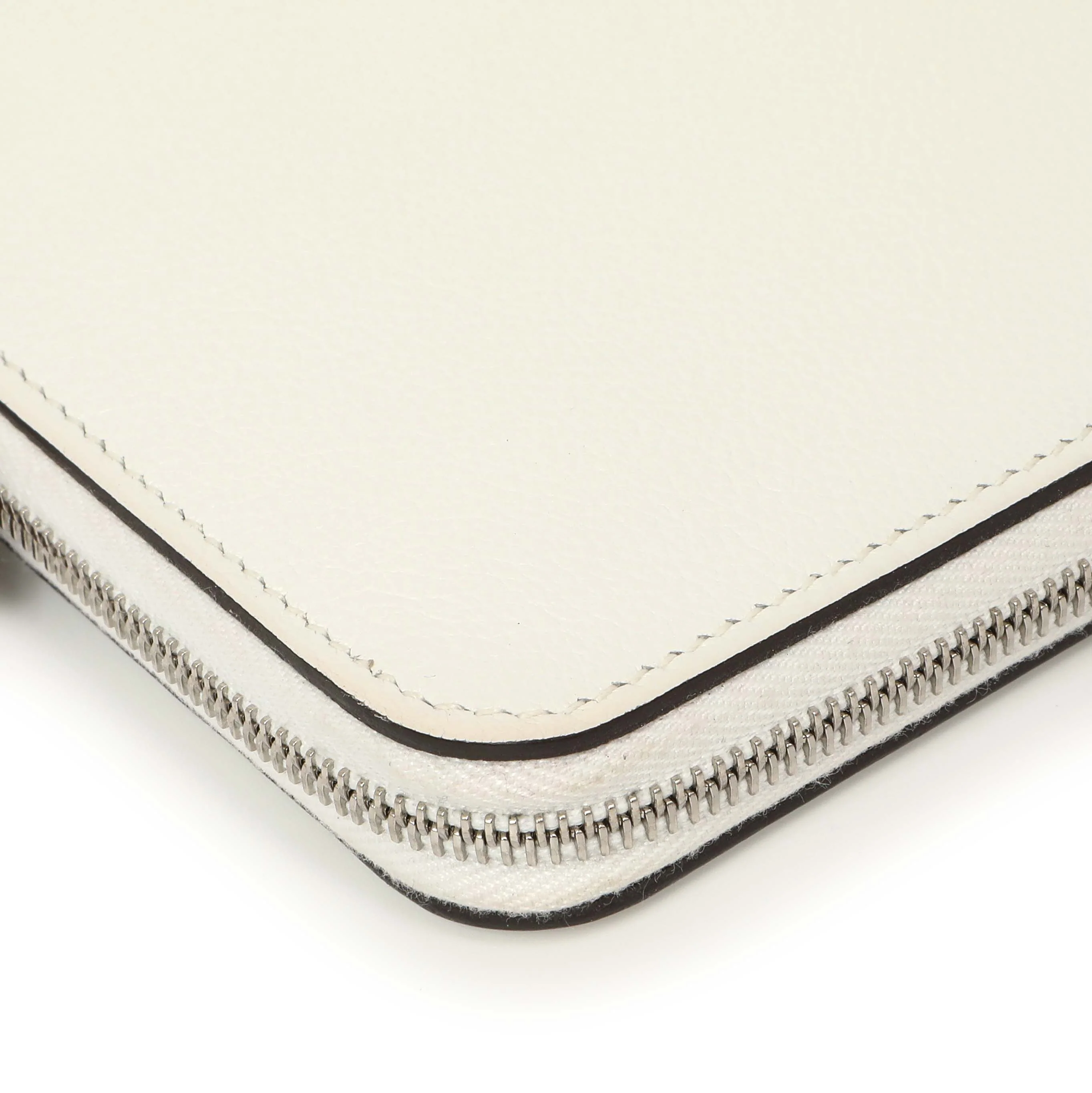 Hermes New White Evercolor Silk'in Long Wallet - Image 10