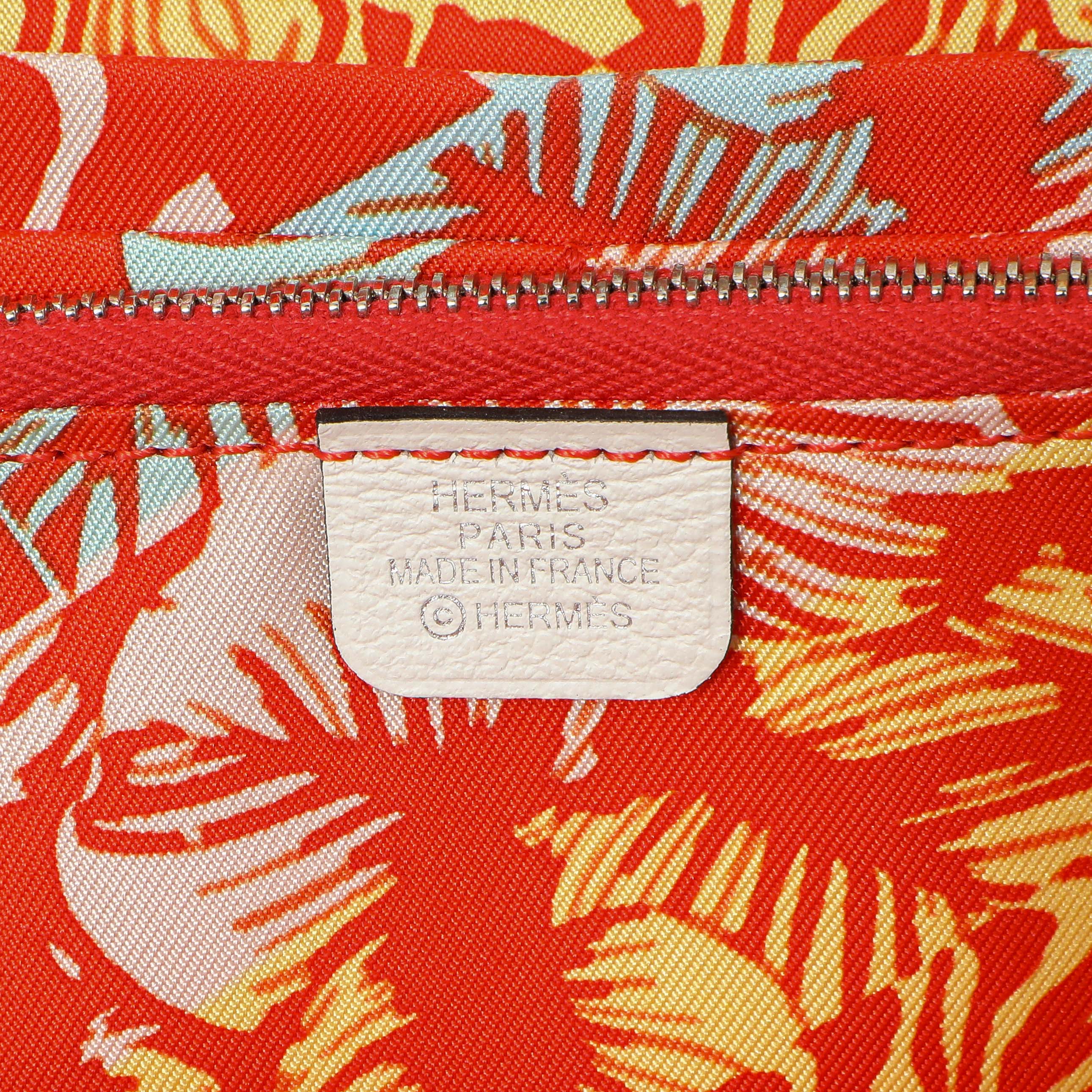 Hermes New White Evercolor Silk'in Long Wallet - Image 13