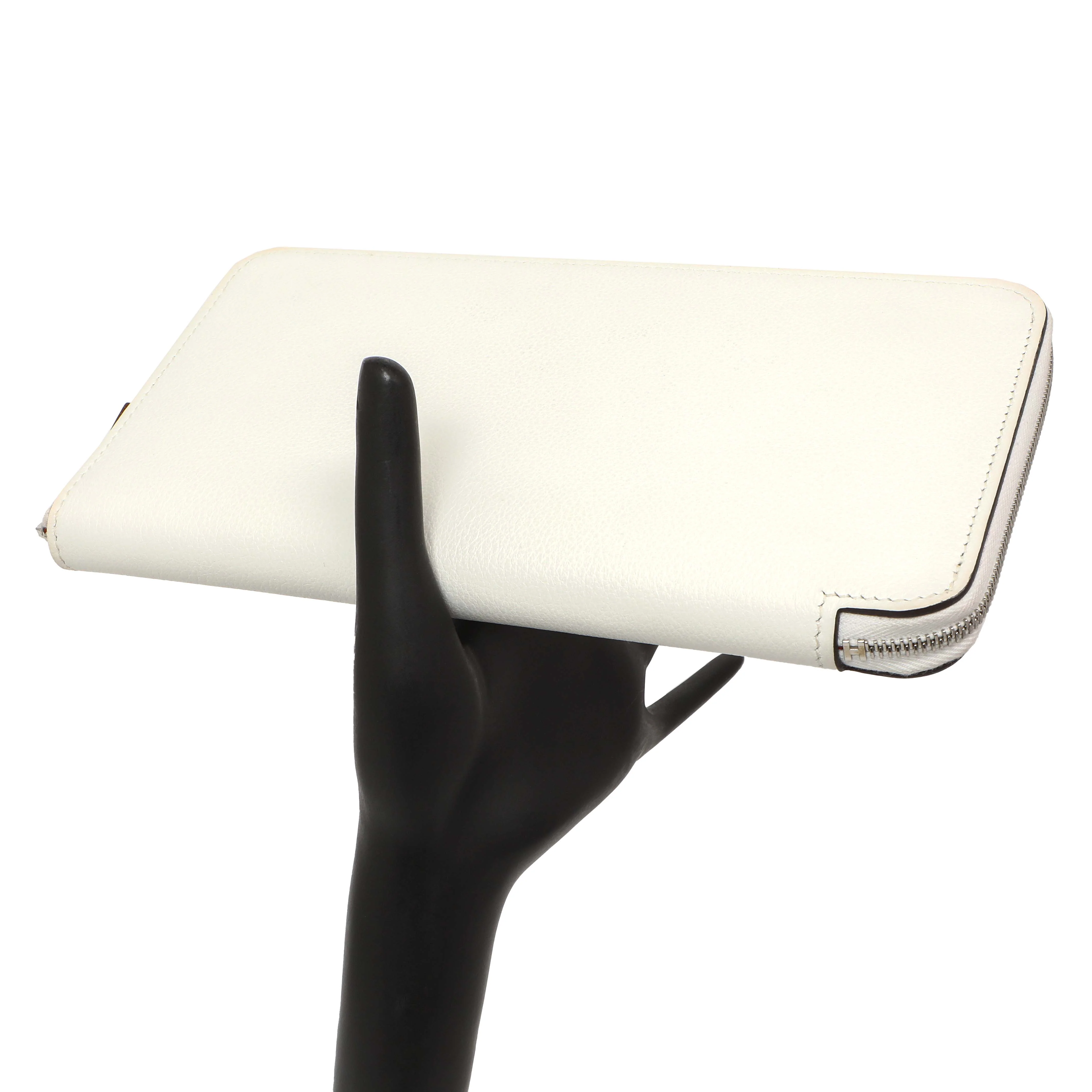 Hermes New White Evercolor Silk'in Long Wallet - Image 15