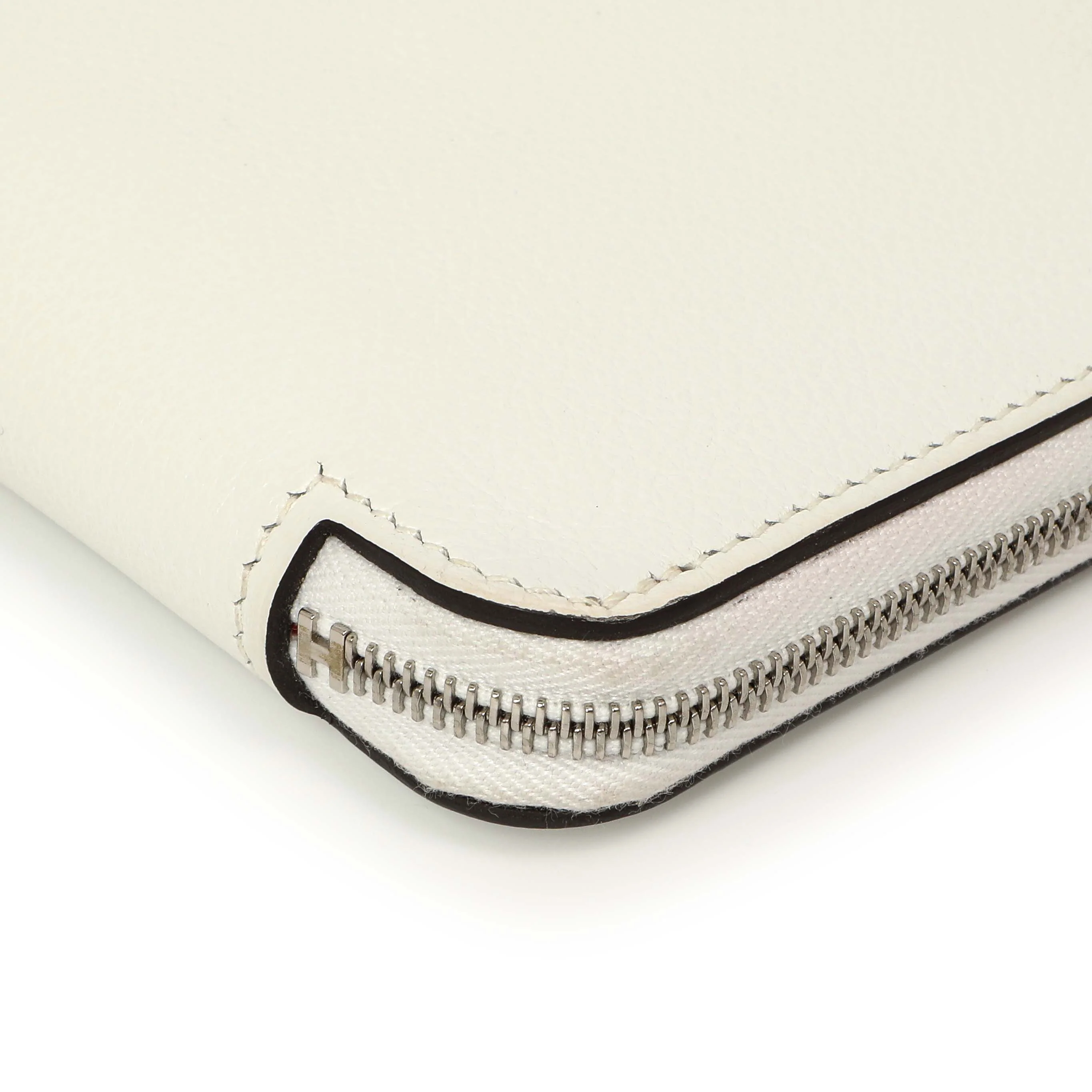 Hermes New White Evercolor Silk'in Long Wallet - Image 5