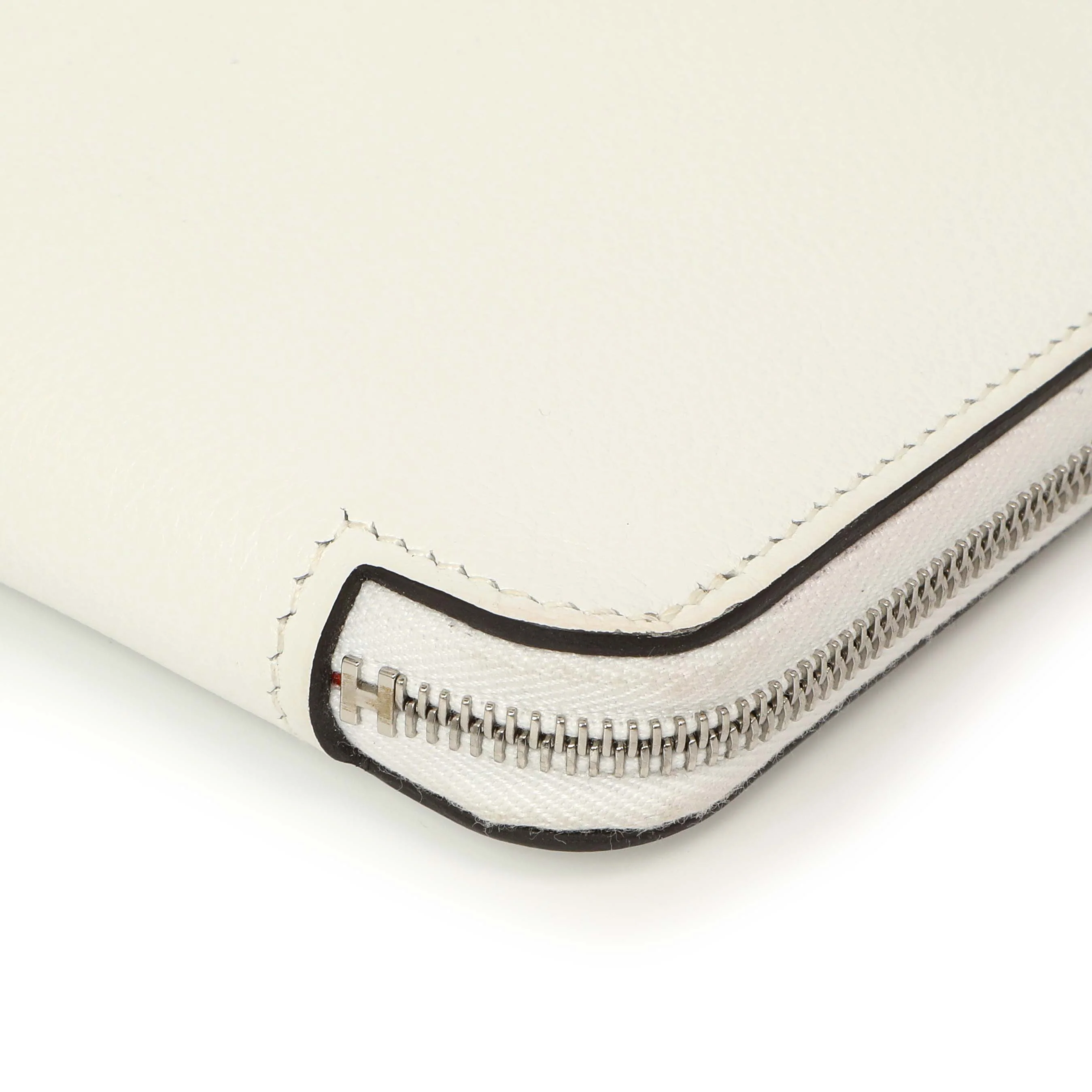 Hermes New White Evercolor Silk'in Long Wallet - Image 7