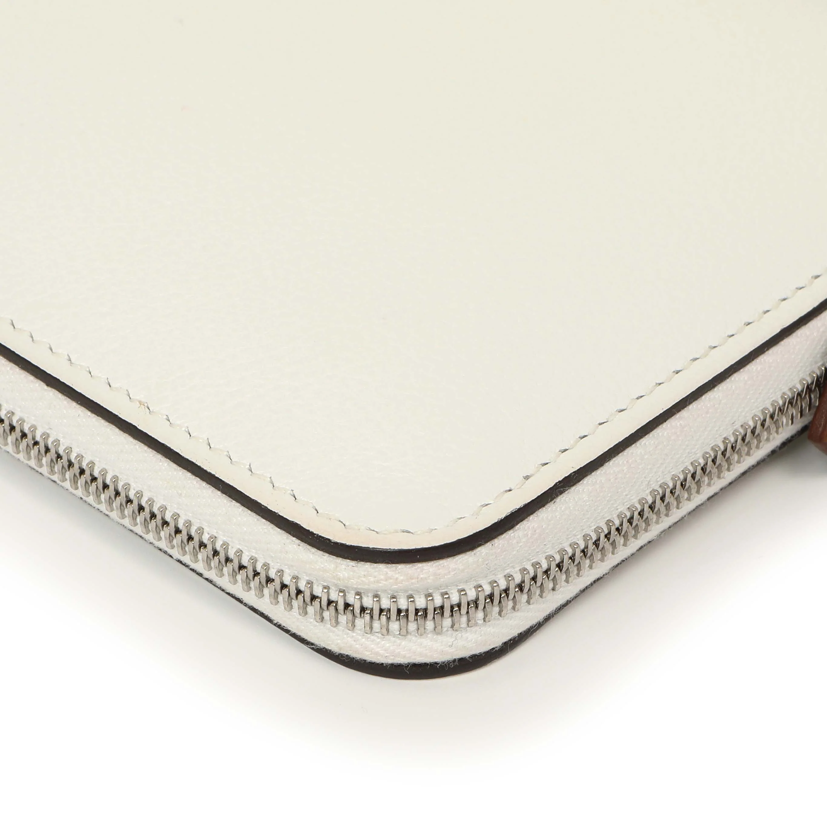 Hermes New White Evercolor Silk'in Long Wallet - Image 9