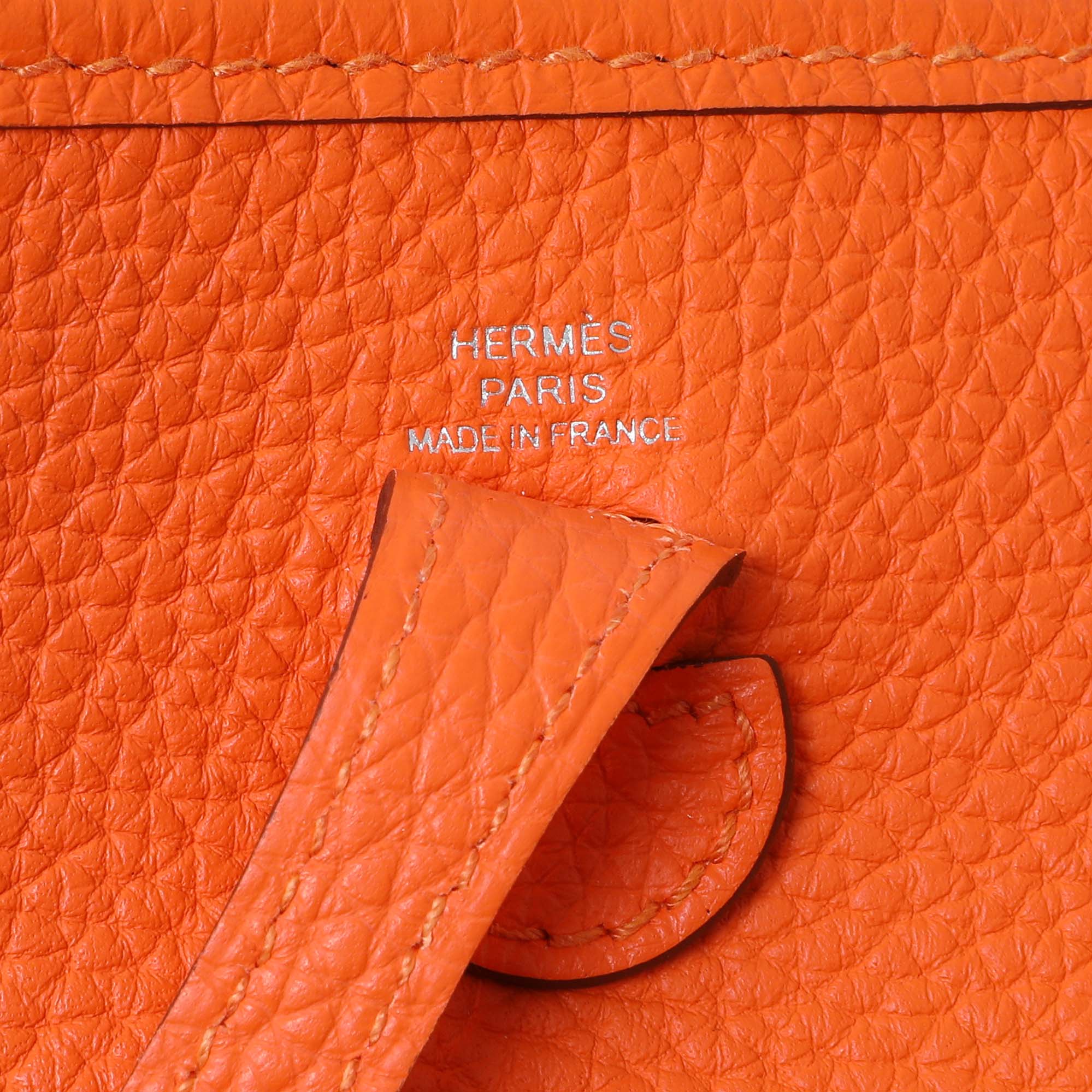 Hermes Orange Clemence Evelyne TPM - Image 5