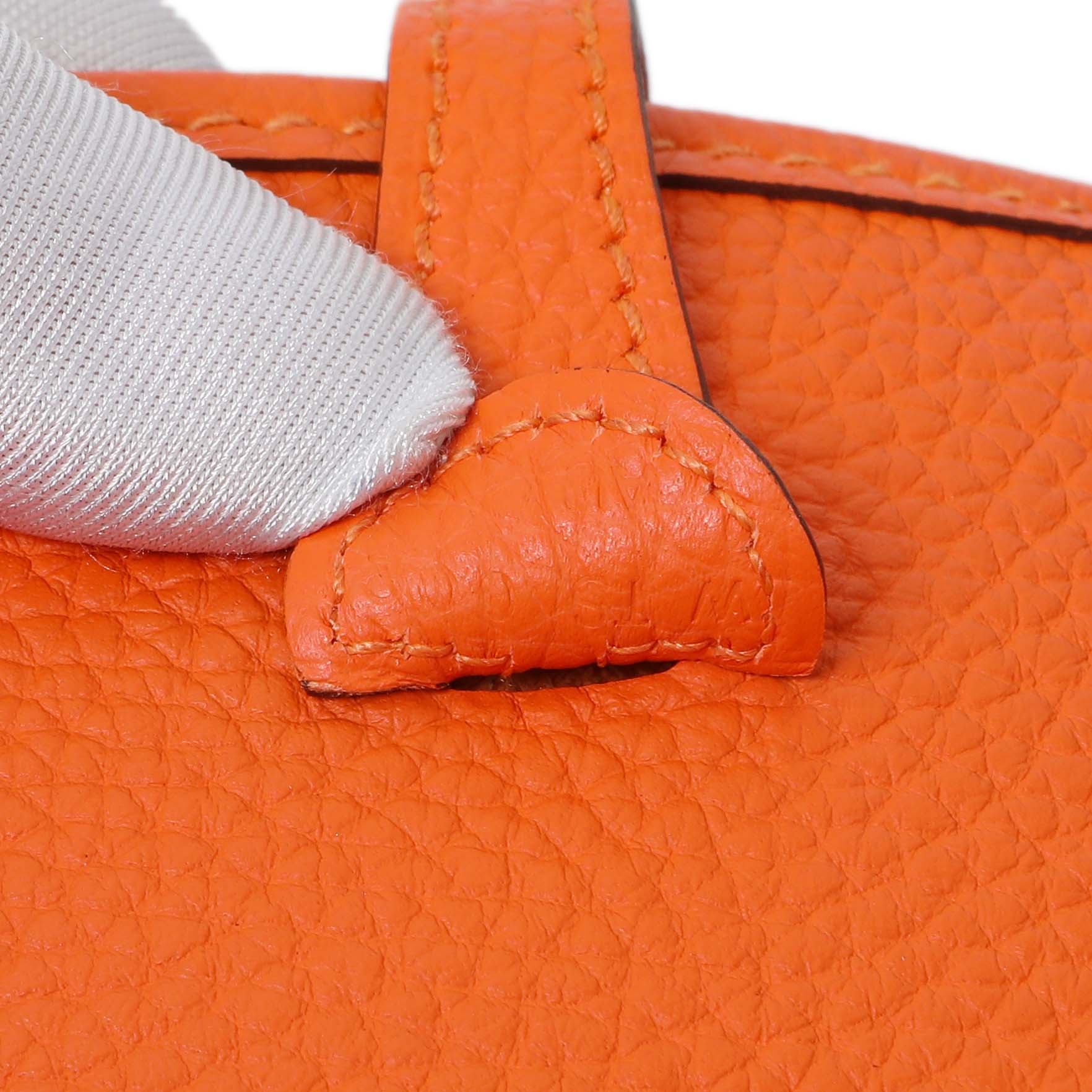 Hermes Orange Clemence Evelyne TPM - Image 6