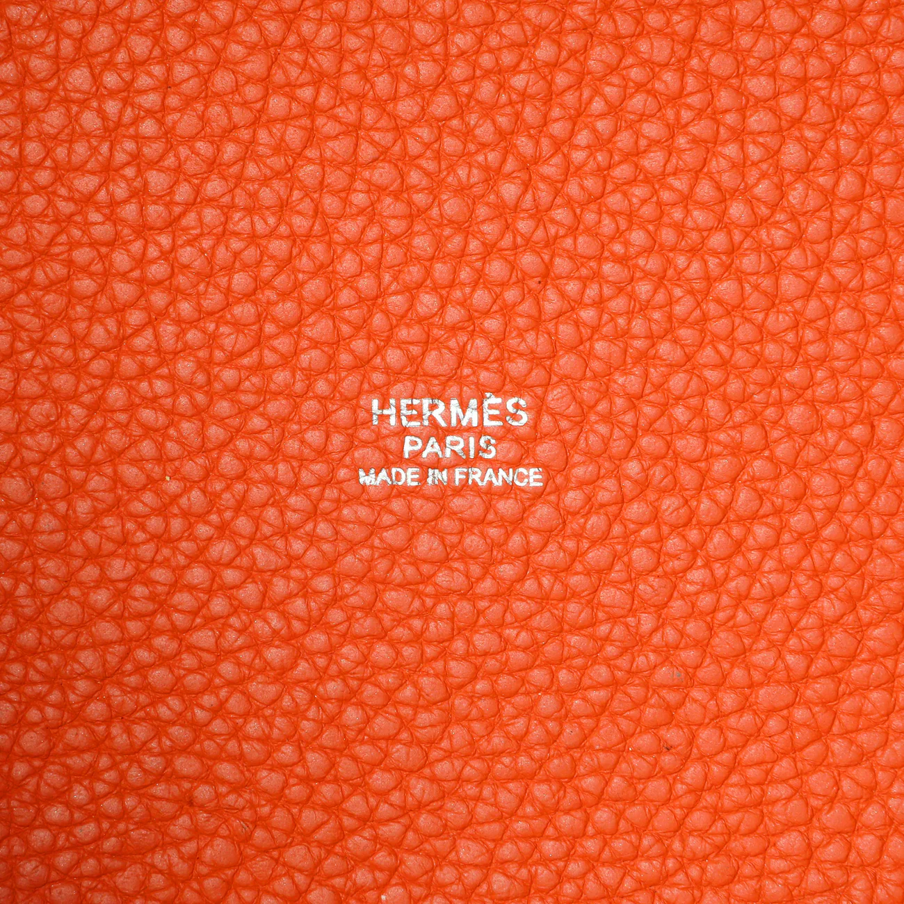 Hermes Orange Clemence Picotin Lock 22 - Image 9