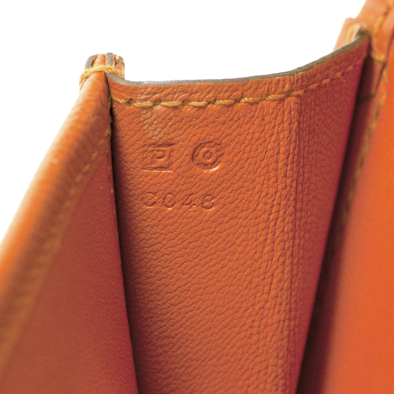 Hermes Orange Epsom Jige Elan 29 Clutch - Image 11