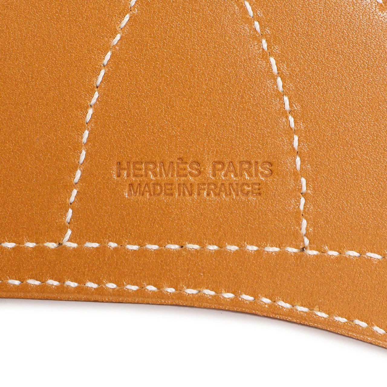 Hermes Orange Poppy Swift Paddock Bombe Charm - Image 3