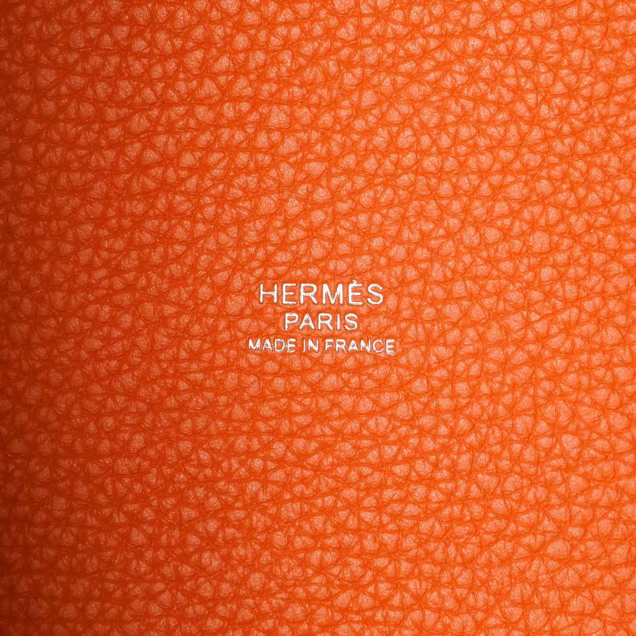 Hermes Orange Rouge Bicolor Clemence Picotin 22 - Image 5
