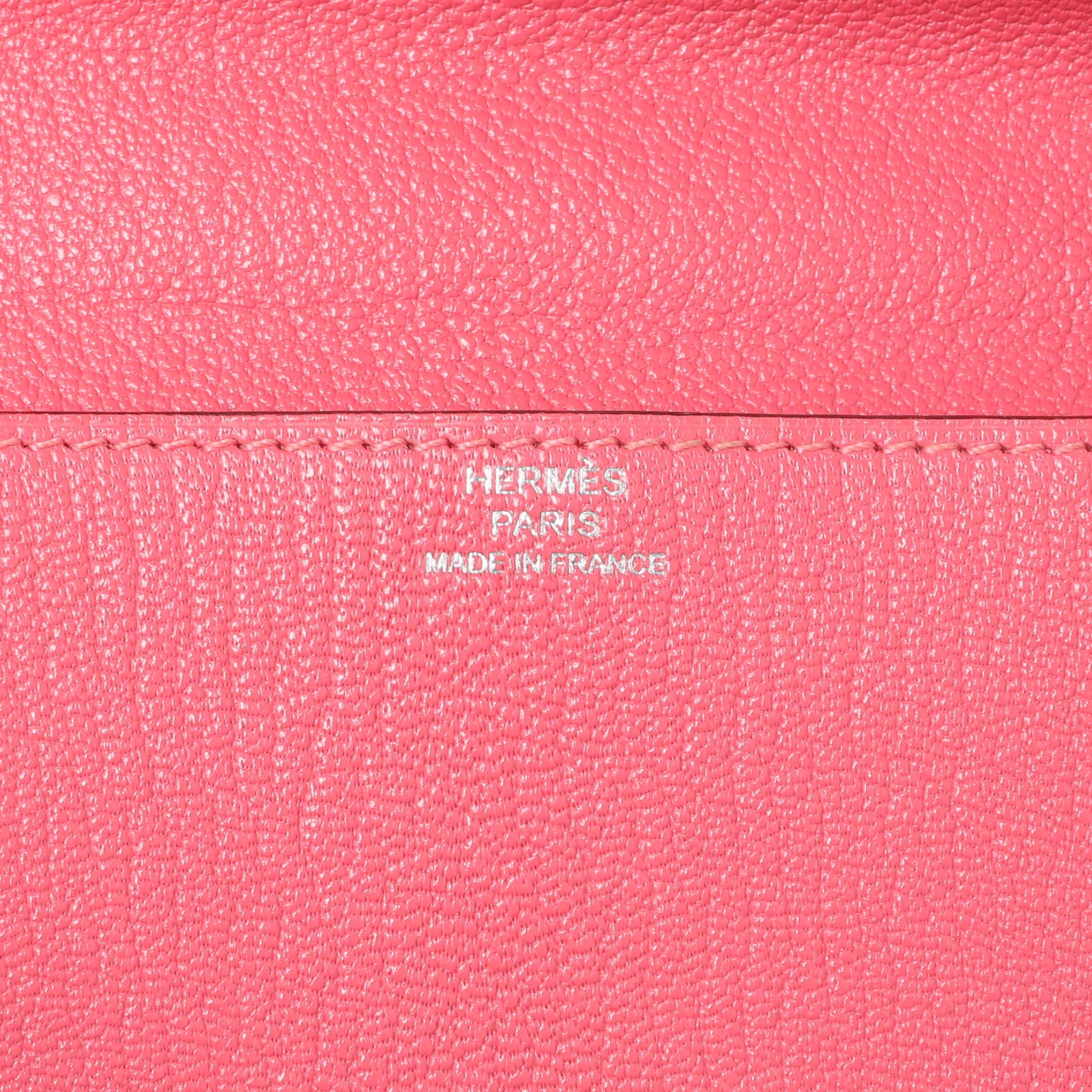 Hermes Pink Chevre Cinhetic To Go Shoulder Bag - Image 7