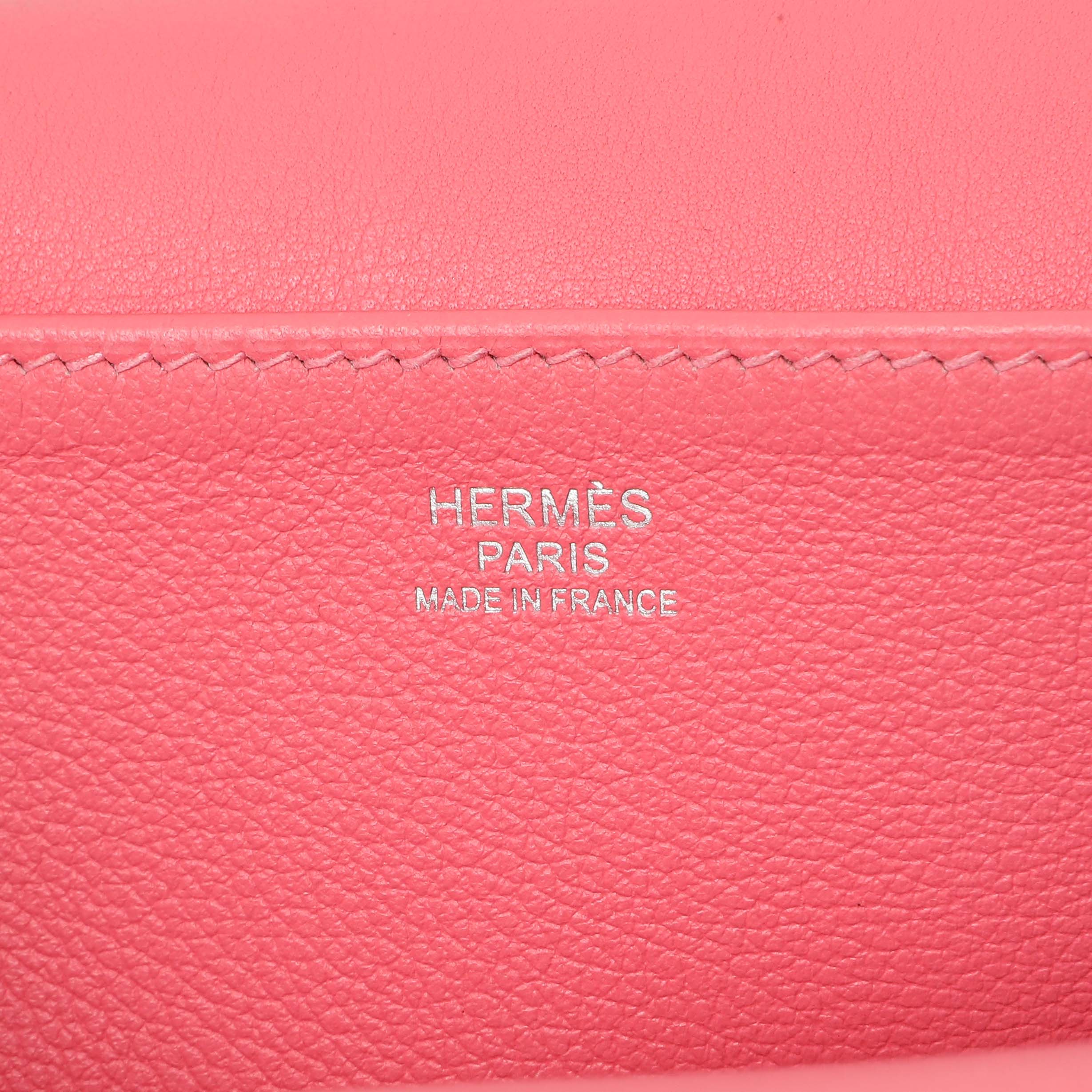 Hermes Rose Azalee Evercolor Halzan 25 - Image 5