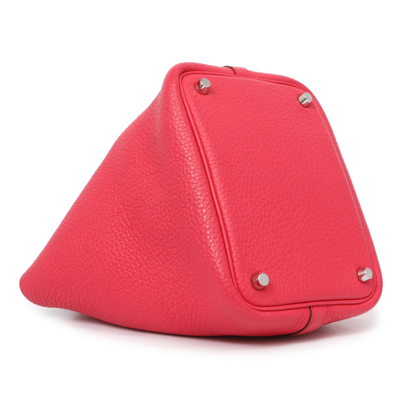 Hermes Rose Extreme Clemence Picotin Lock 18 - Image 3