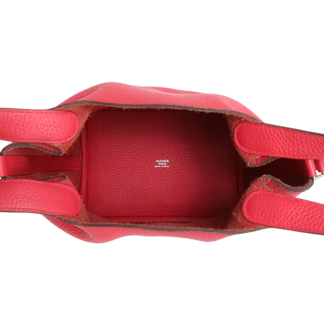 Hermes Rose Extreme Clemence Picotin Lock 18 - Image 4