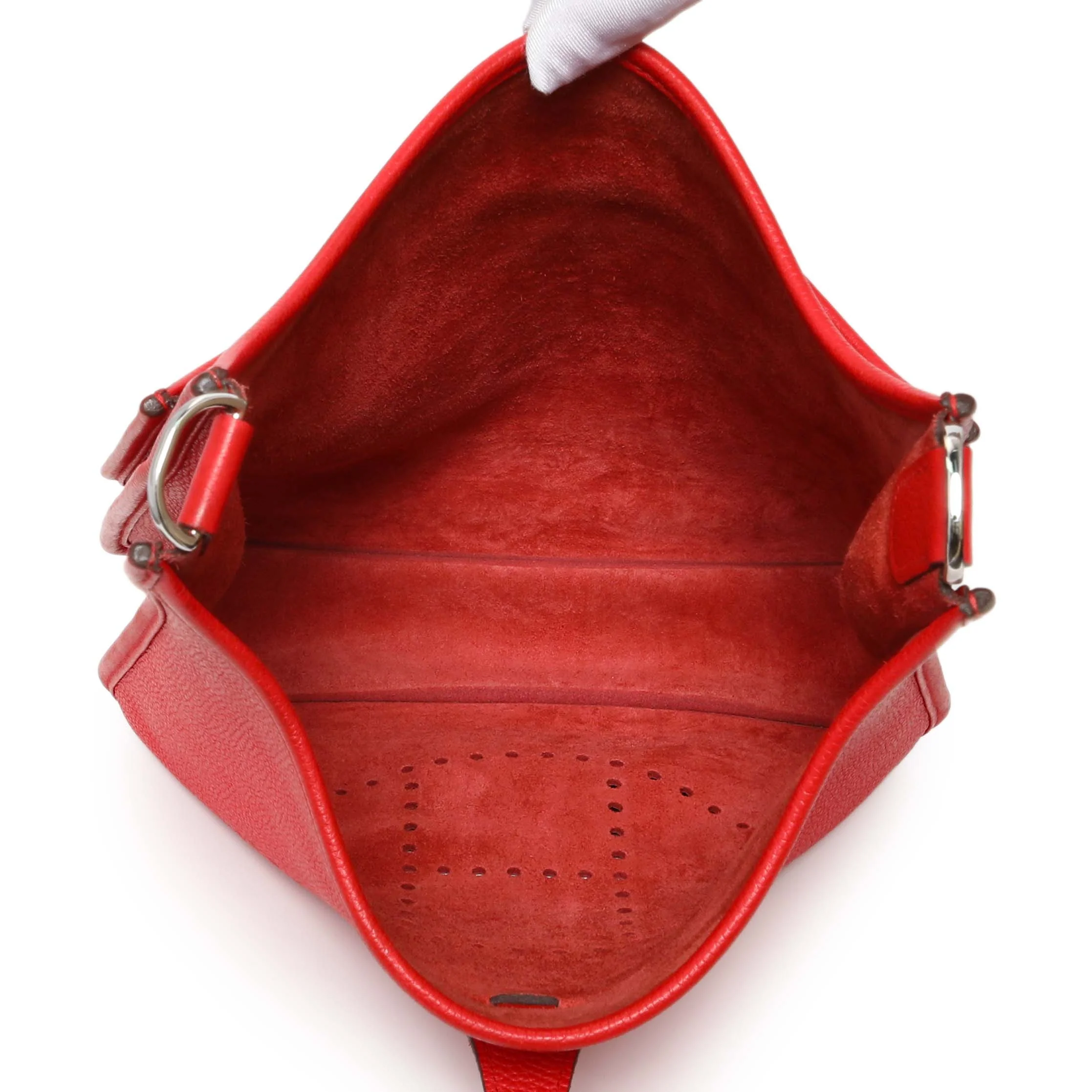 Hermes Rouge de Coeur Clemence Evelyne III PM - Image 8