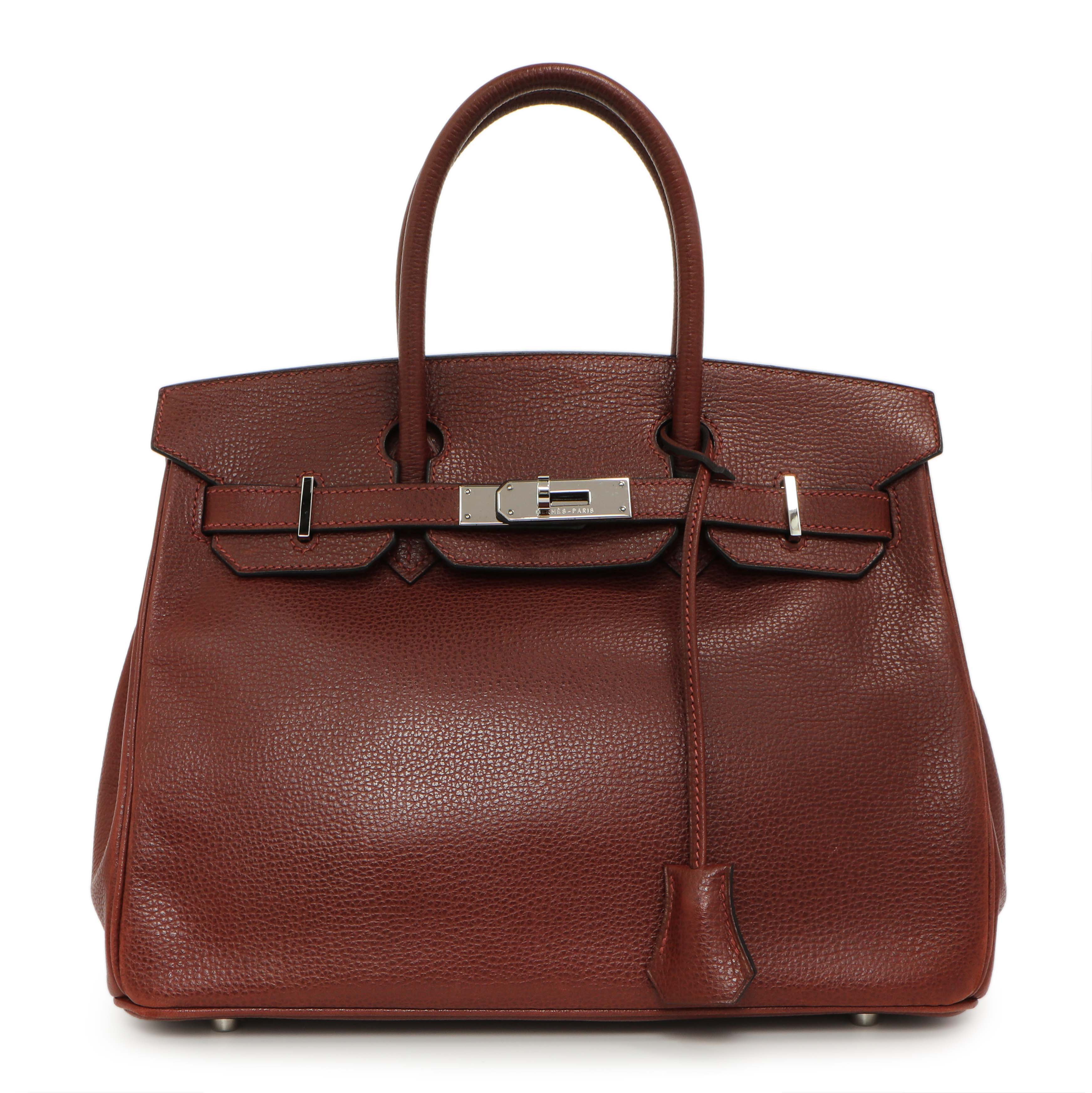 Hermes Rouge H Ardennes Birkin 30