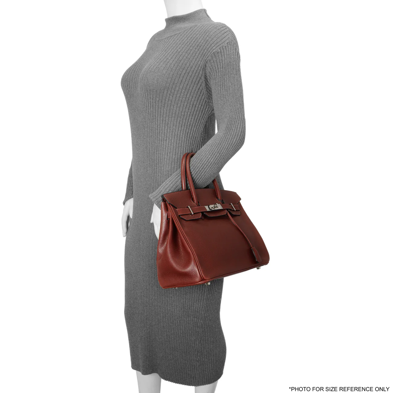 Hermes Rouge H Ardennes Birkin 30 - Image 11