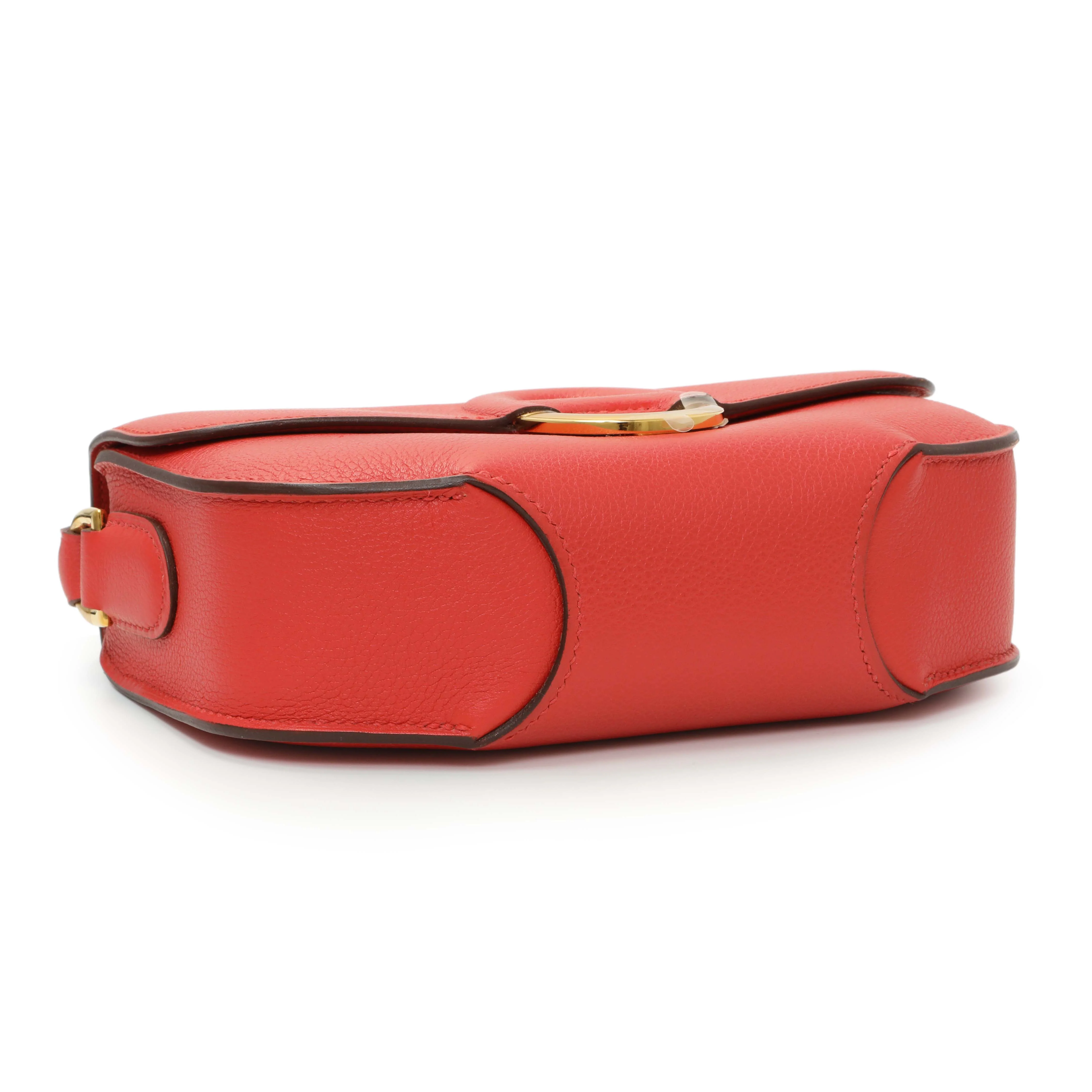 Hermes Rouge Tomate Evercolor Cherche Midi 18 - Image 3