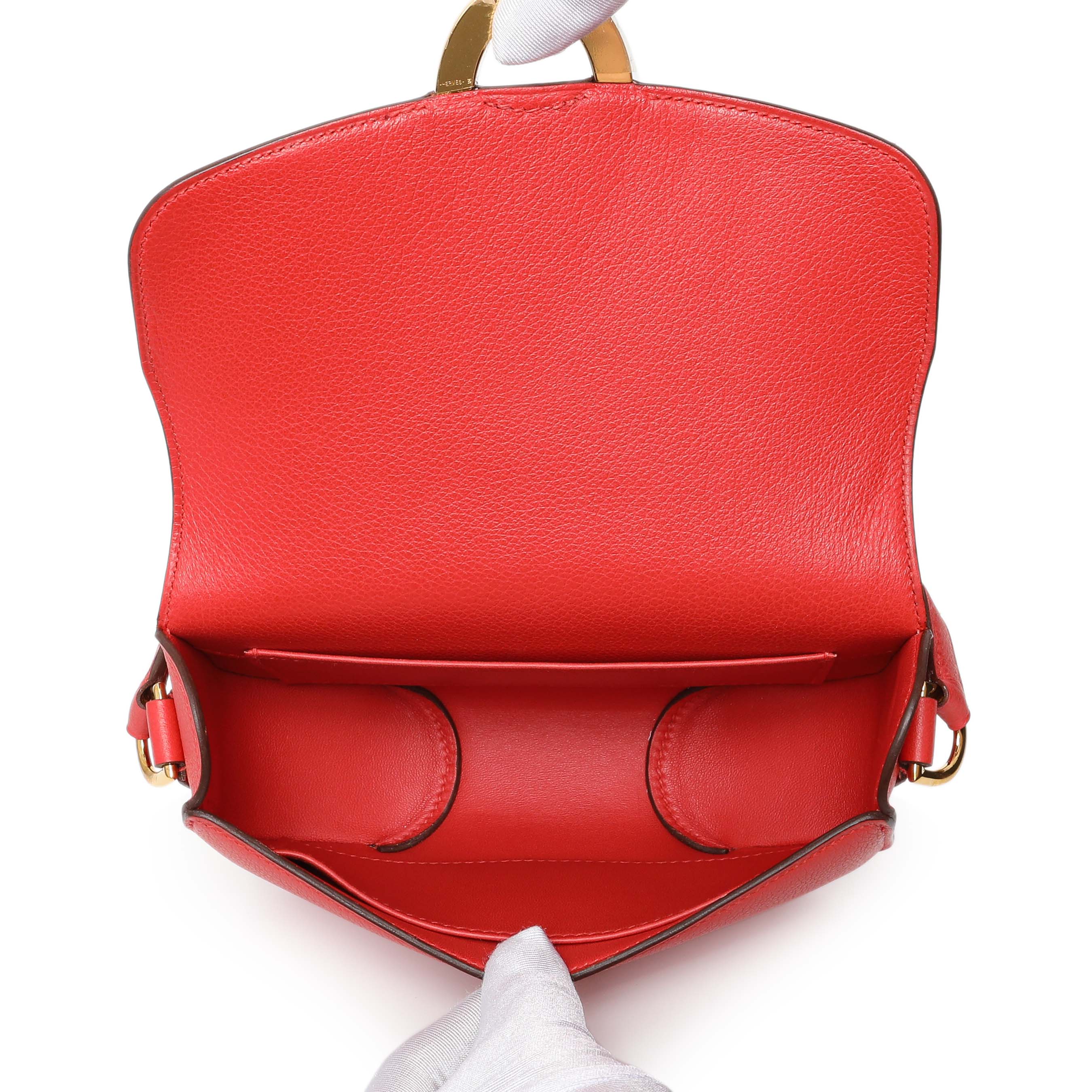 Hermes Rouge Tomate Evercolor Cherche Midi 18 - Image 8