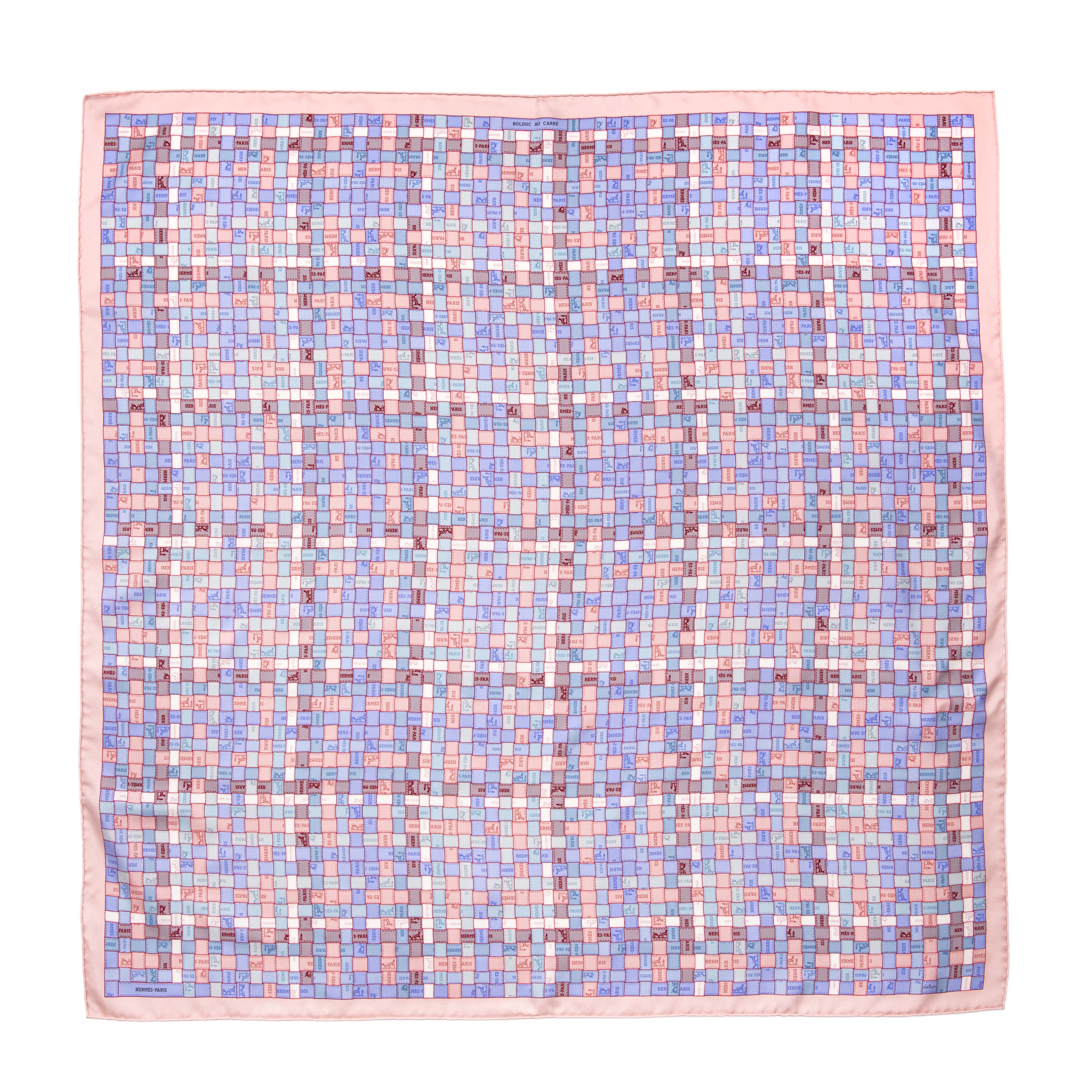 Hermes Silk Bolduc au Carre Scarf 90 - Image 2