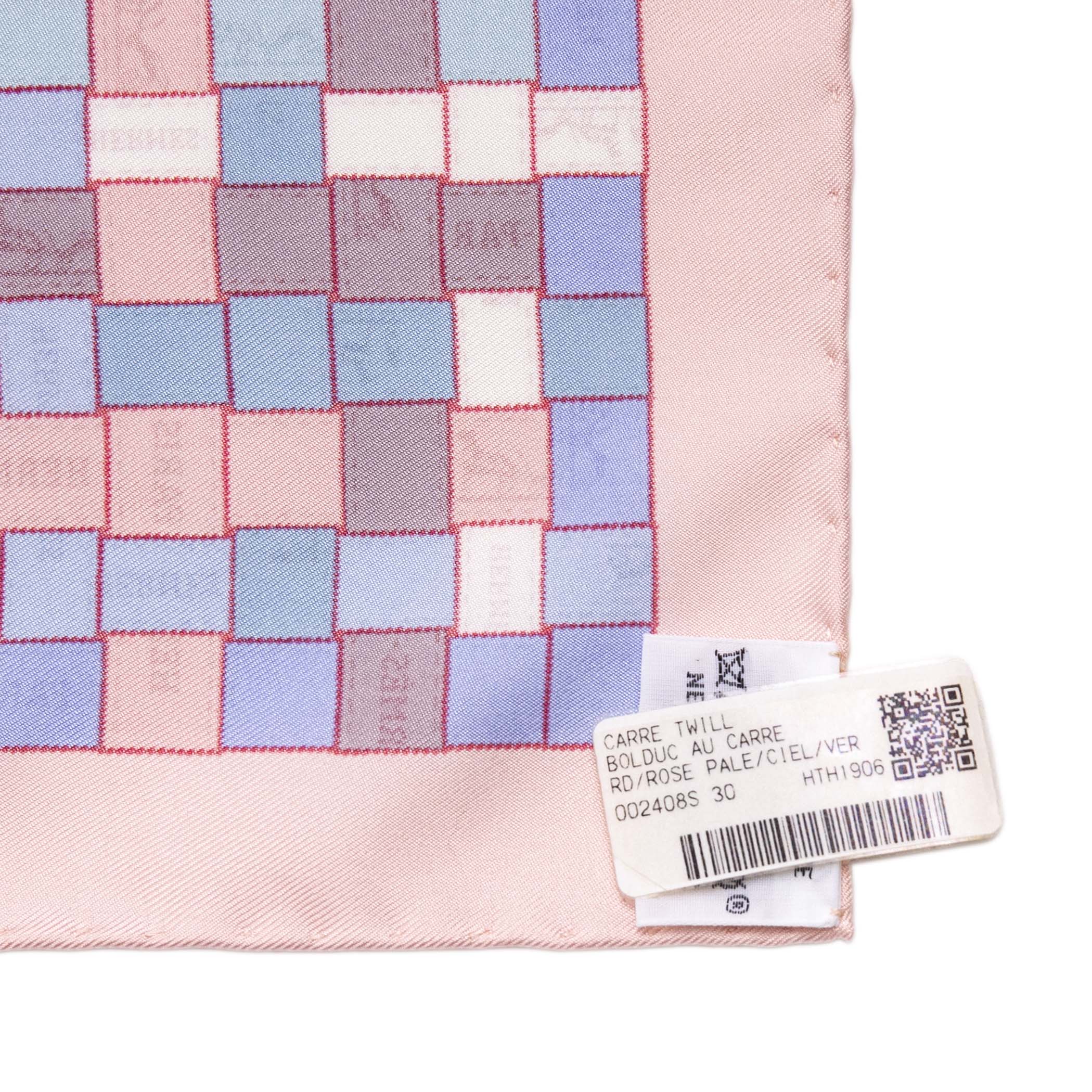 Hermes Silk Bolduc au Carre Scarf 90 - Image 4