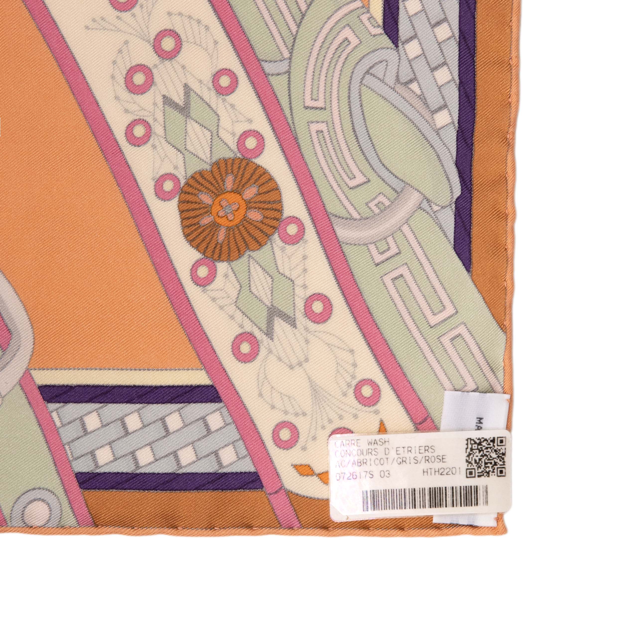 Hermes Silk Concours d'Etriers Wash Scarf 90 - Image 4