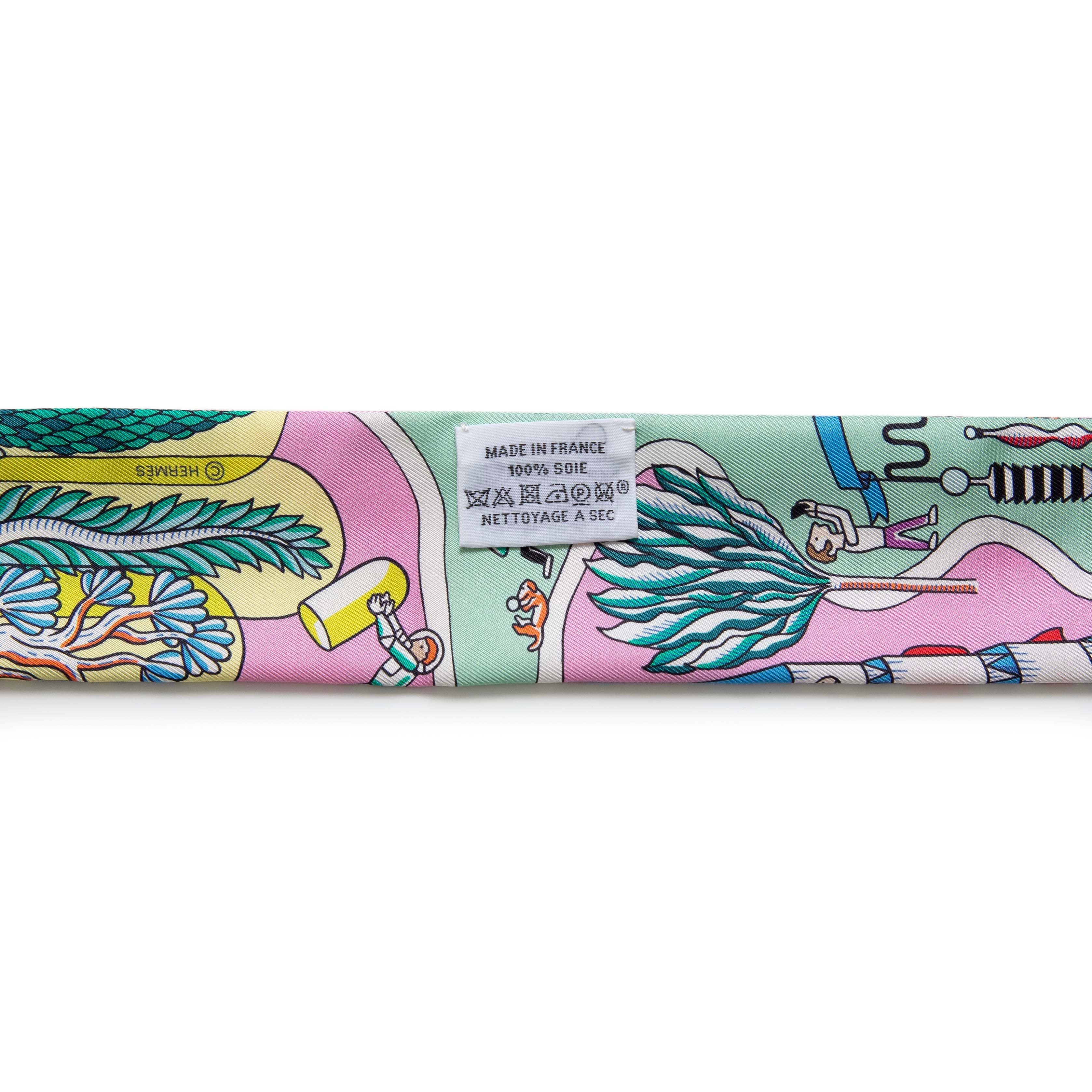 Hermes Silk Exposition Universelle Twilly - Image 3