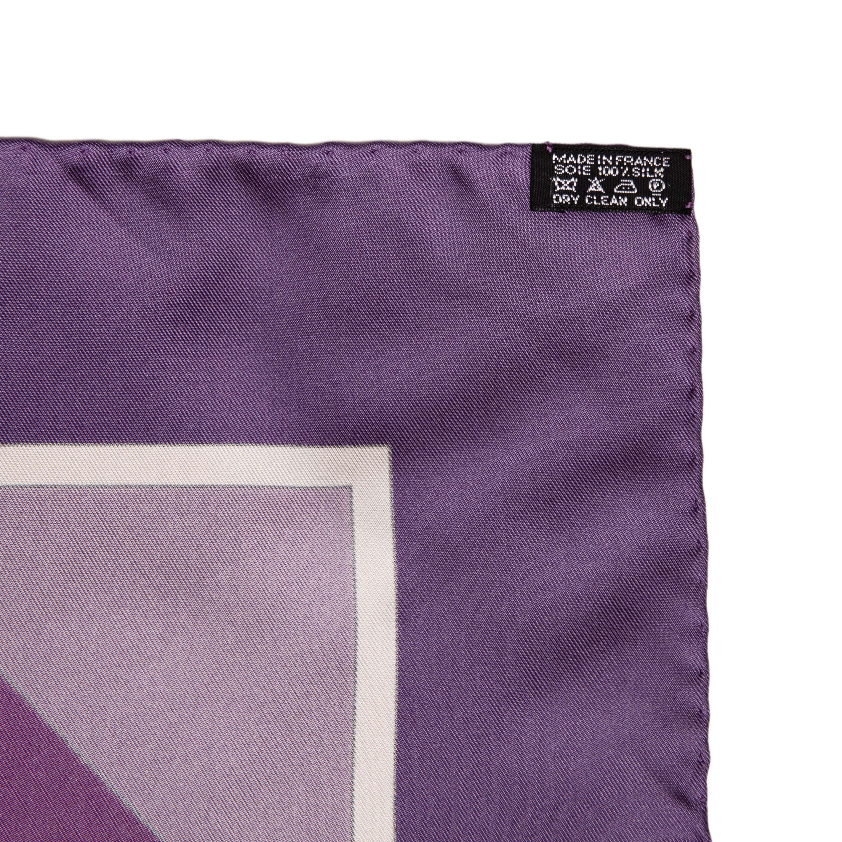 Hermes Silk Mecanique du Temps Scarf 90 - Image 4