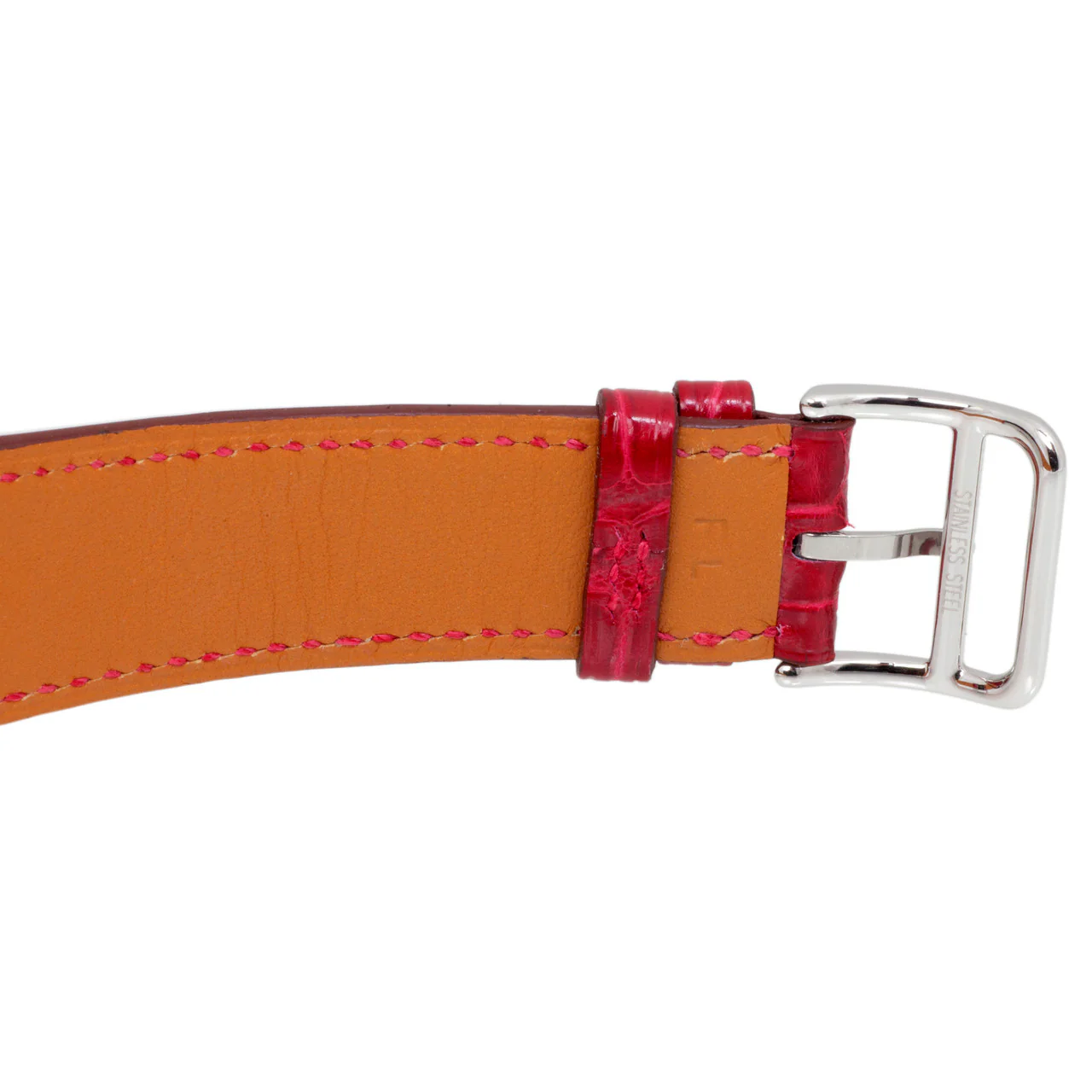 Hermes Stainless Steel & Diamond Heure H Quartz Watch  HH1.530 - Image 5