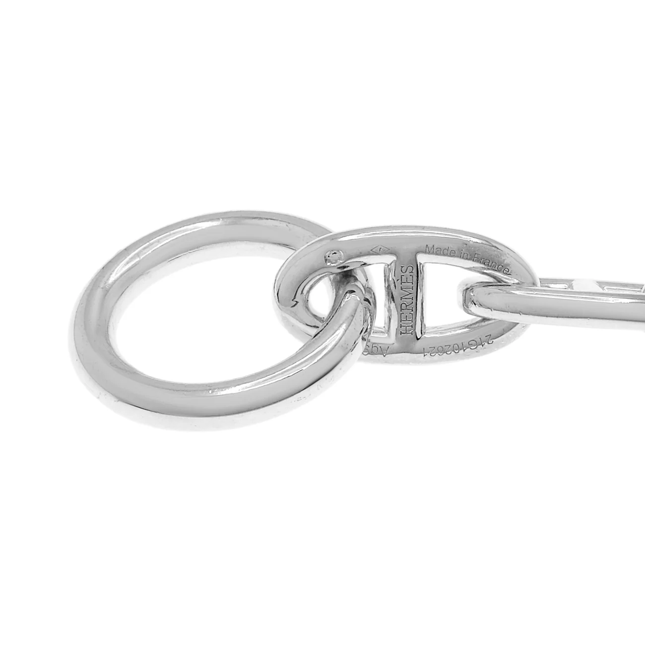 Hermes Sterling Silver Large Chaine d'Ancre Bracelet - Image 3